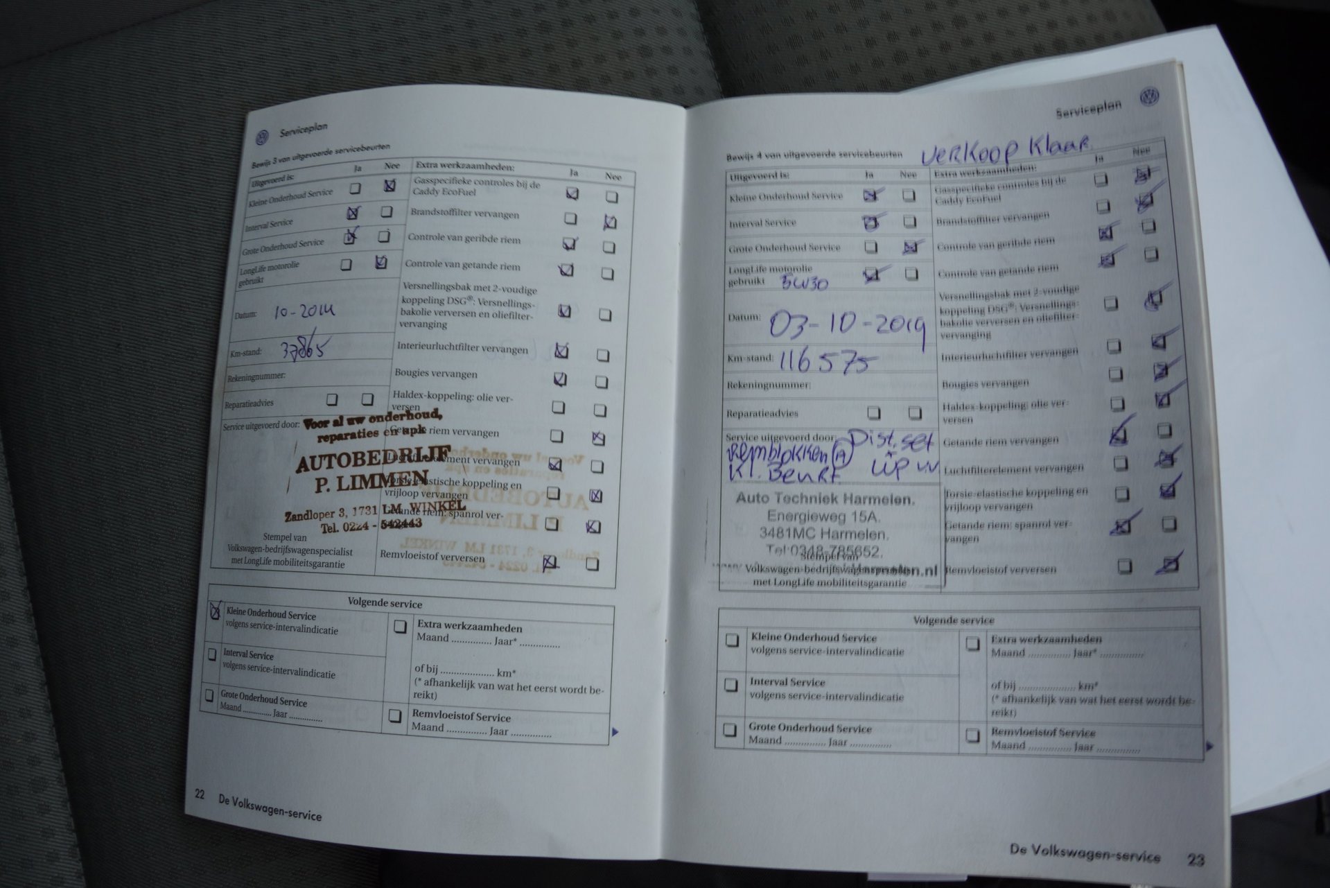 Foto van Volkswagen Caddy Life