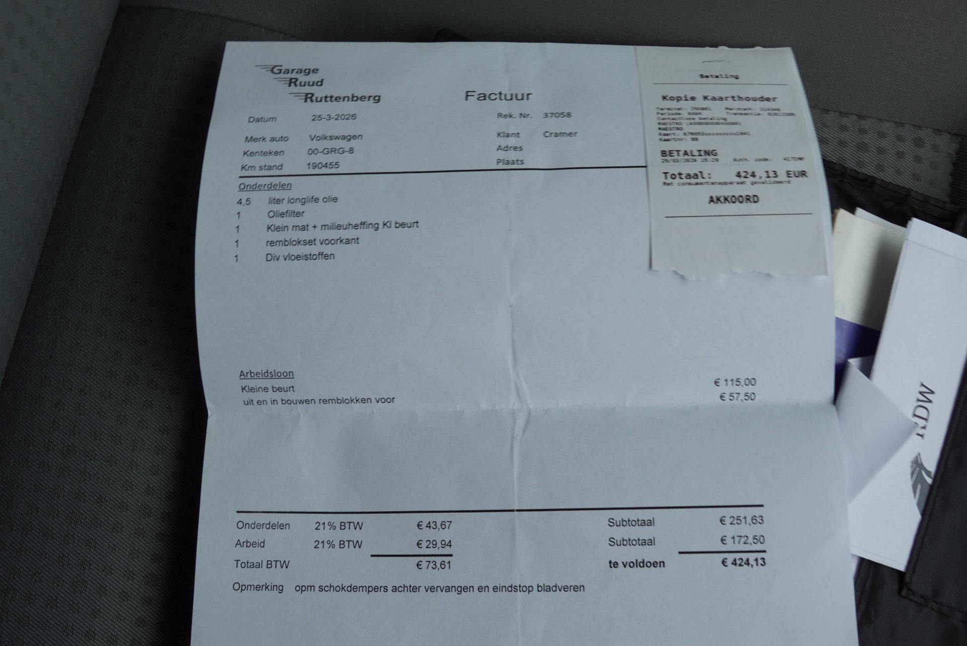 Foto van Volkswagen Caddy Life