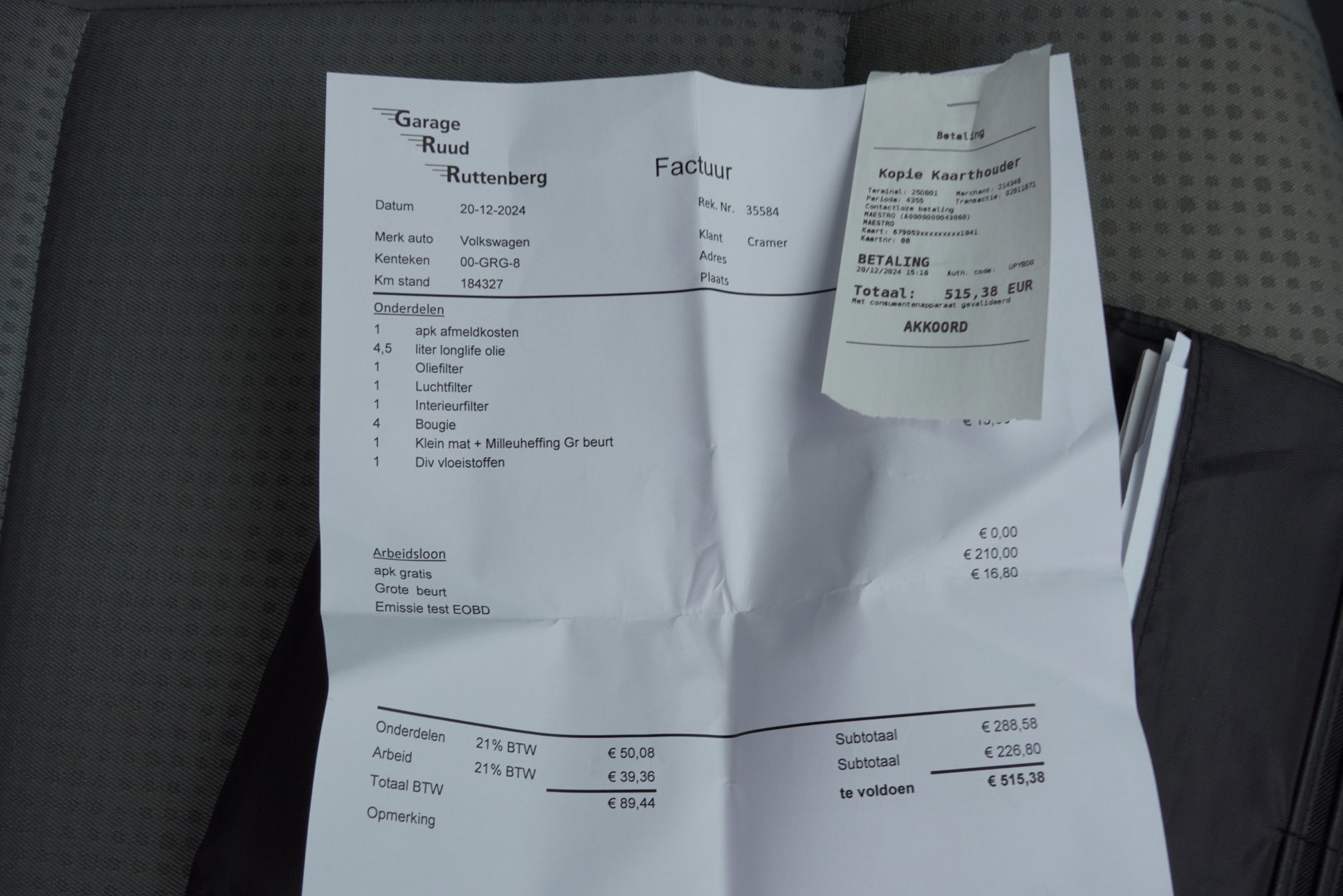 Foto van Volkswagen Caddy Life