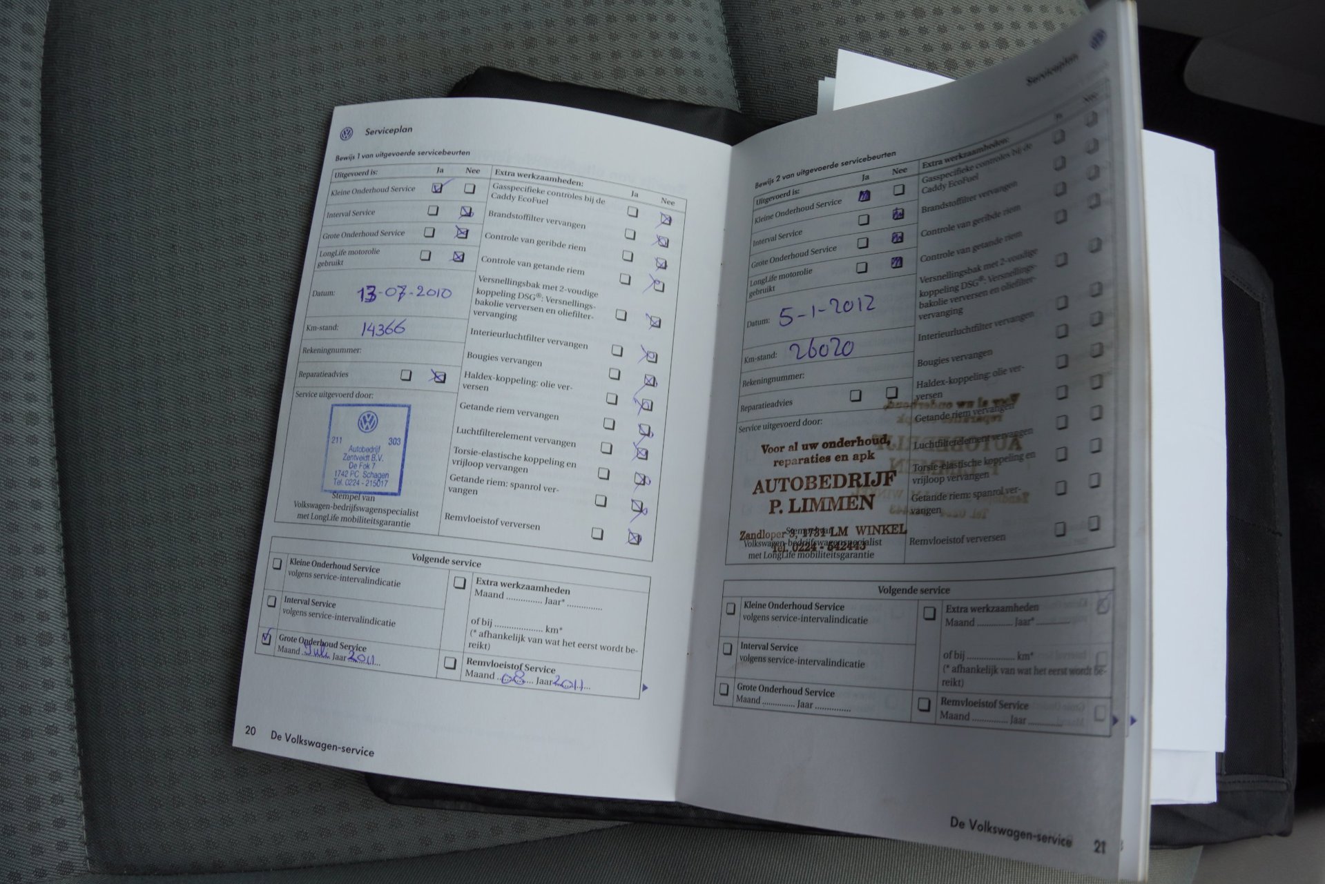 Foto van Volkswagen Caddy Life