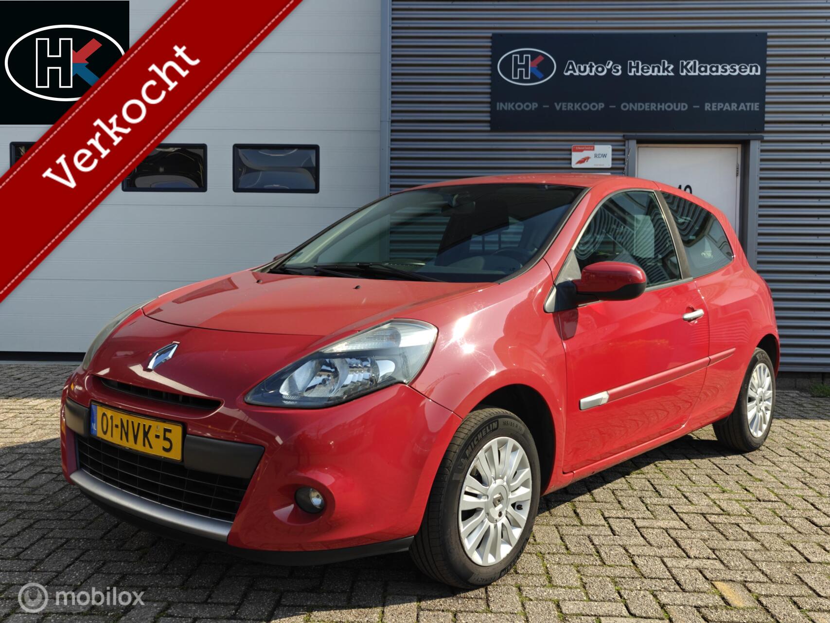 Renault Clio 3-dr 1.2 Collection Airco LM CruiseControl Trhk 2010 - voorkant