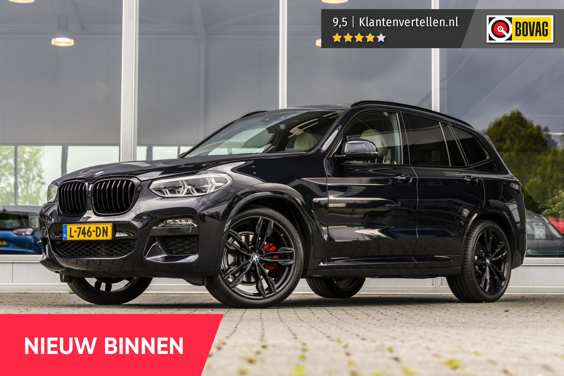 BMW X3 Xdrive20i xDrive20i High Executive M-Sport 2021 - voorkant