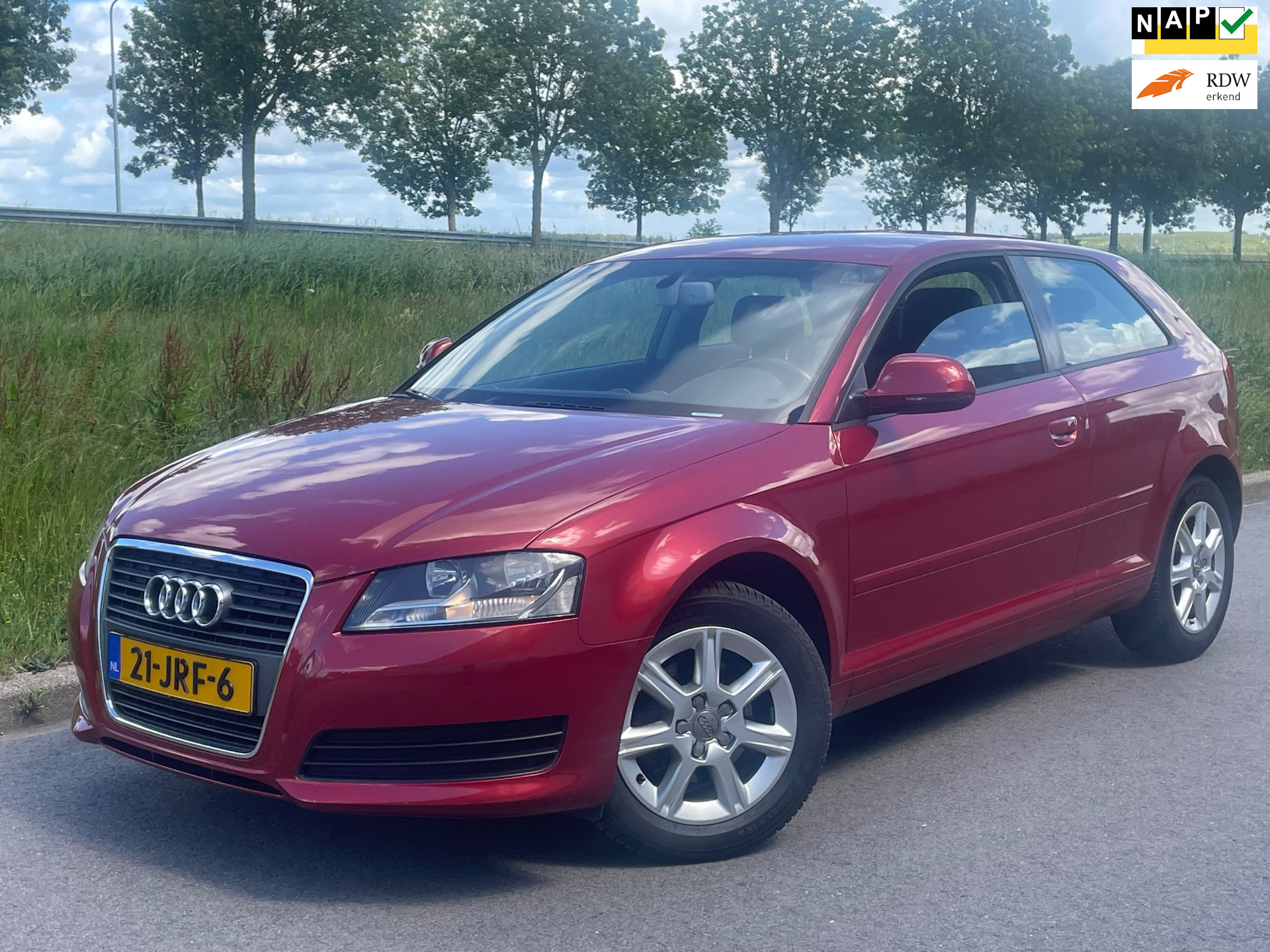 Audi Audi A3 1.4 TFSI Ambiente Automaat 2e Eigenaar Airco 2009 - voorkant