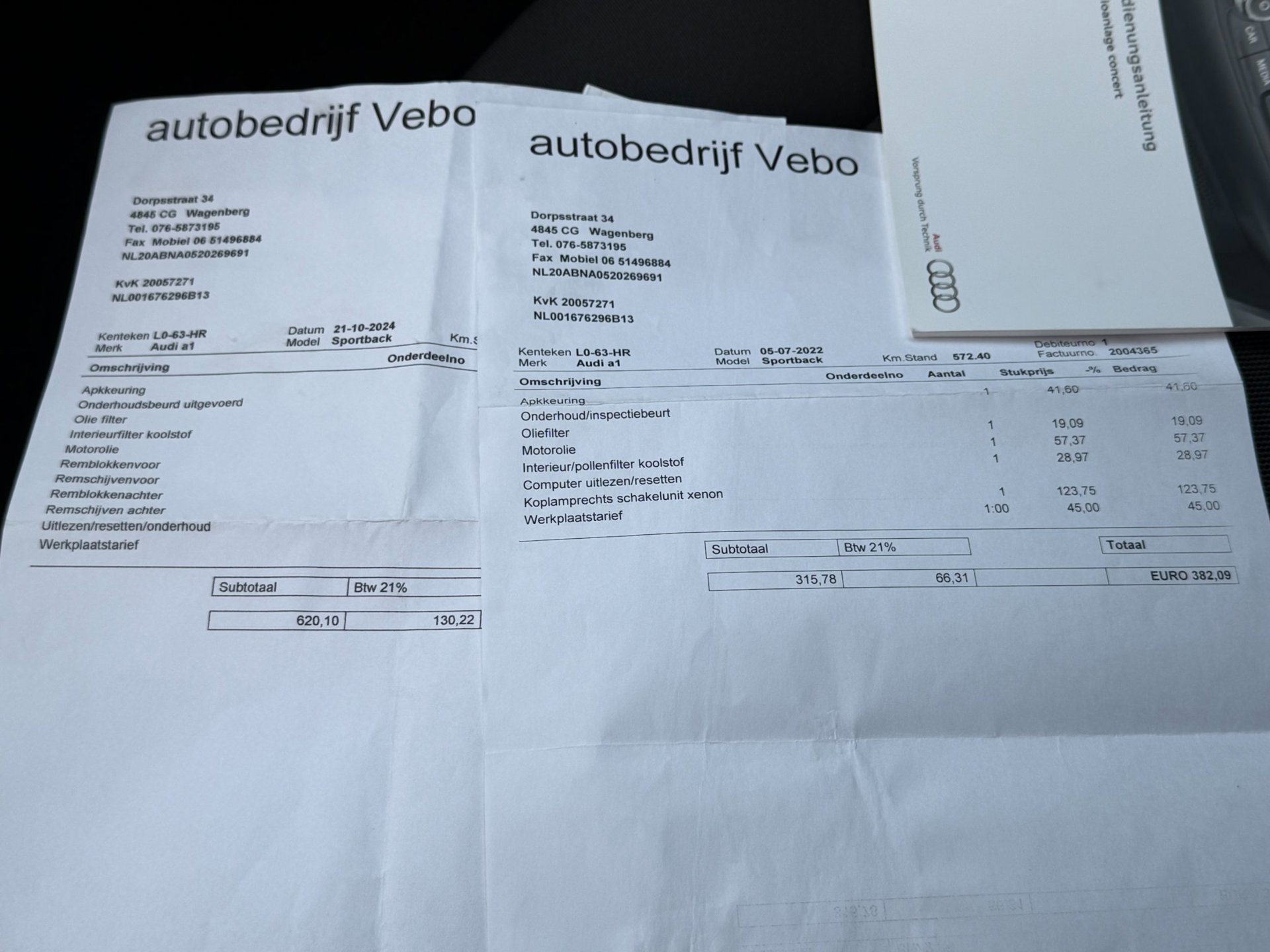 Foto van Audi A1 Sportback