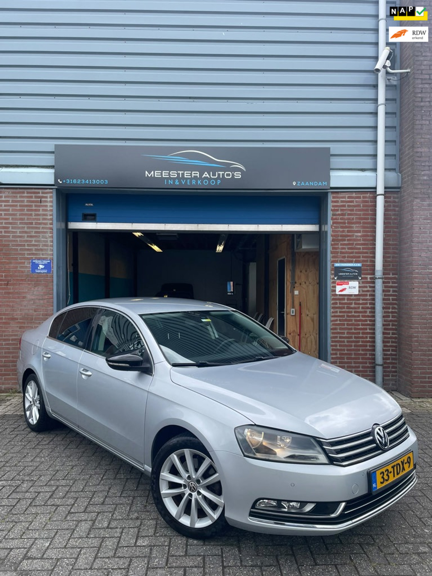 Volkswagen Passat 1.4 TSI Highline BlueMotion 2012 - voorkant