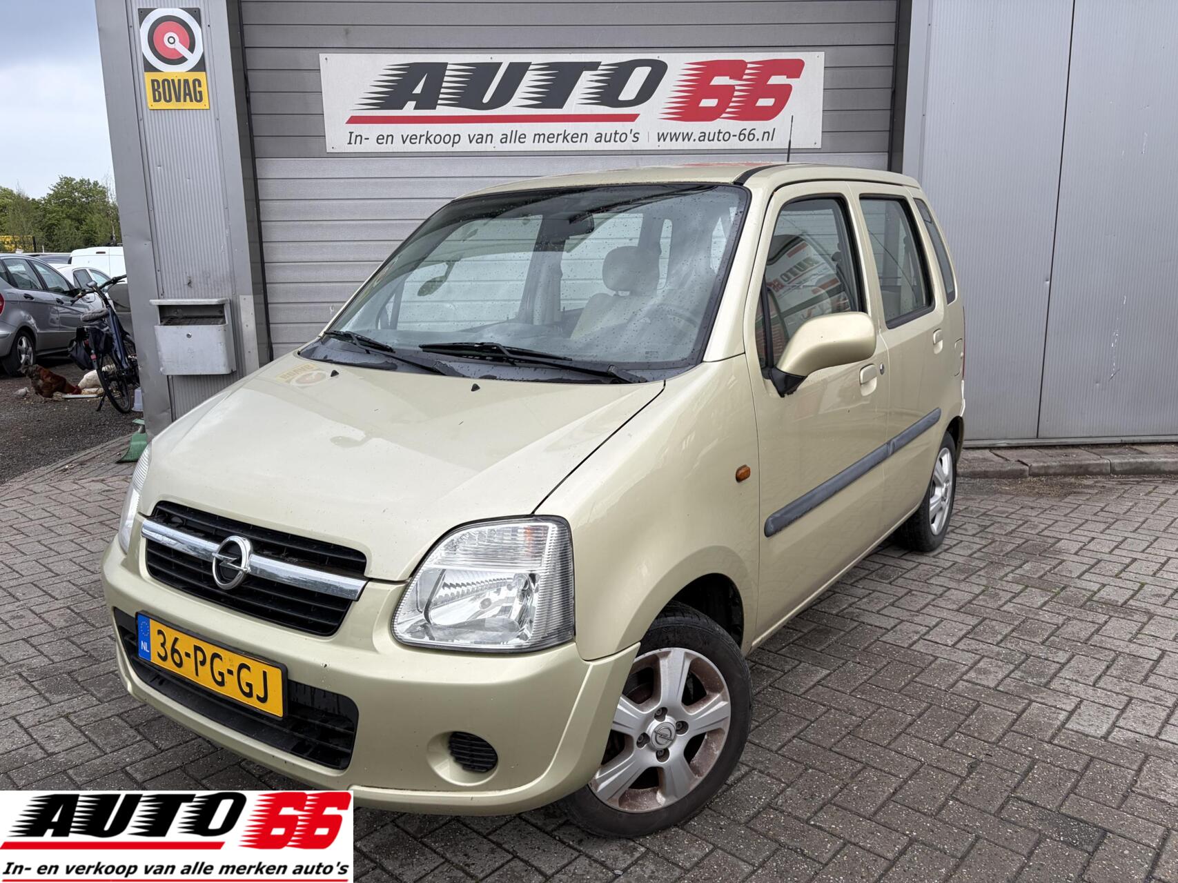 Opel Agila 1.2-16V Enjoy APK tot 02-2027 2004 - voorkant