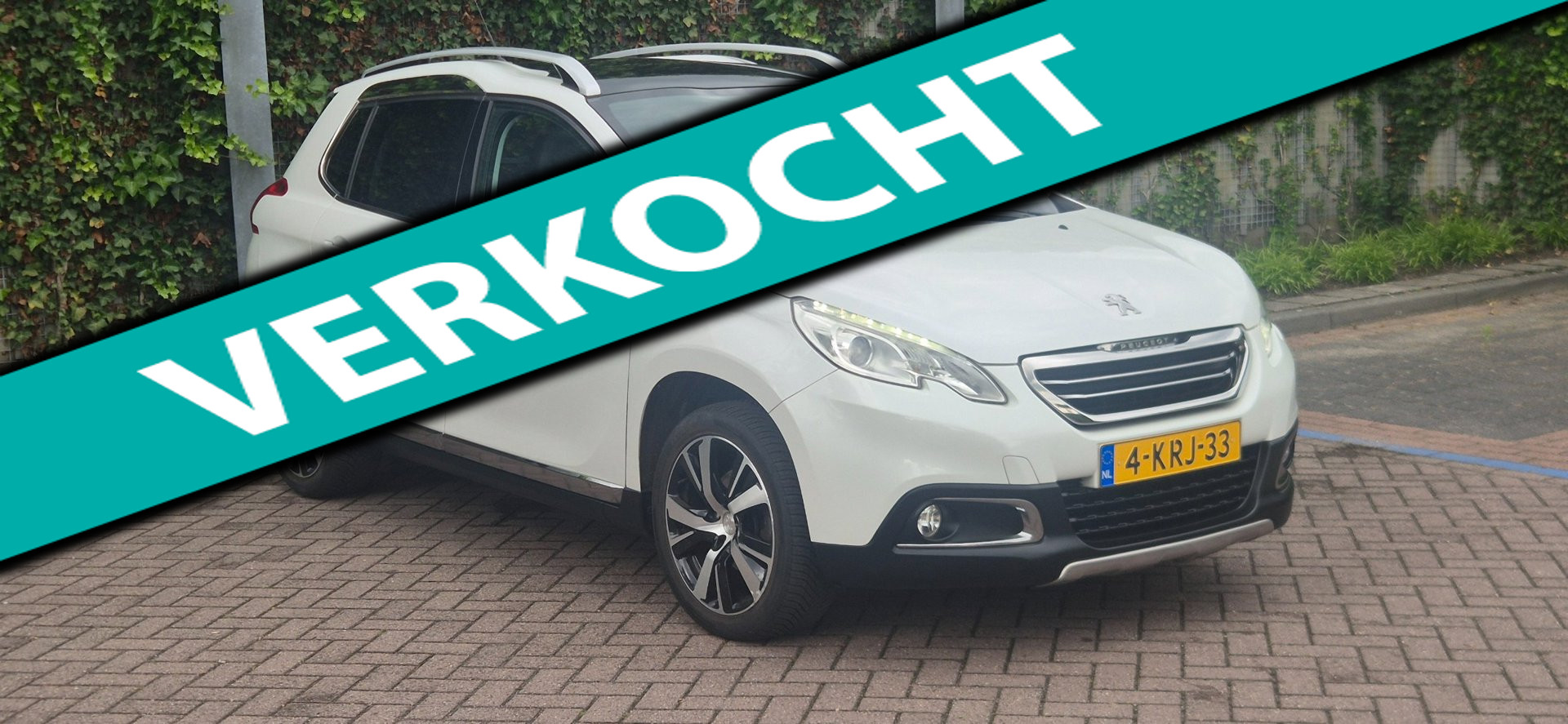 Peugeot 2008 1.6 VTi Féline Pano | Parkeersens. | Cruisecontrol 2013 - voorkant