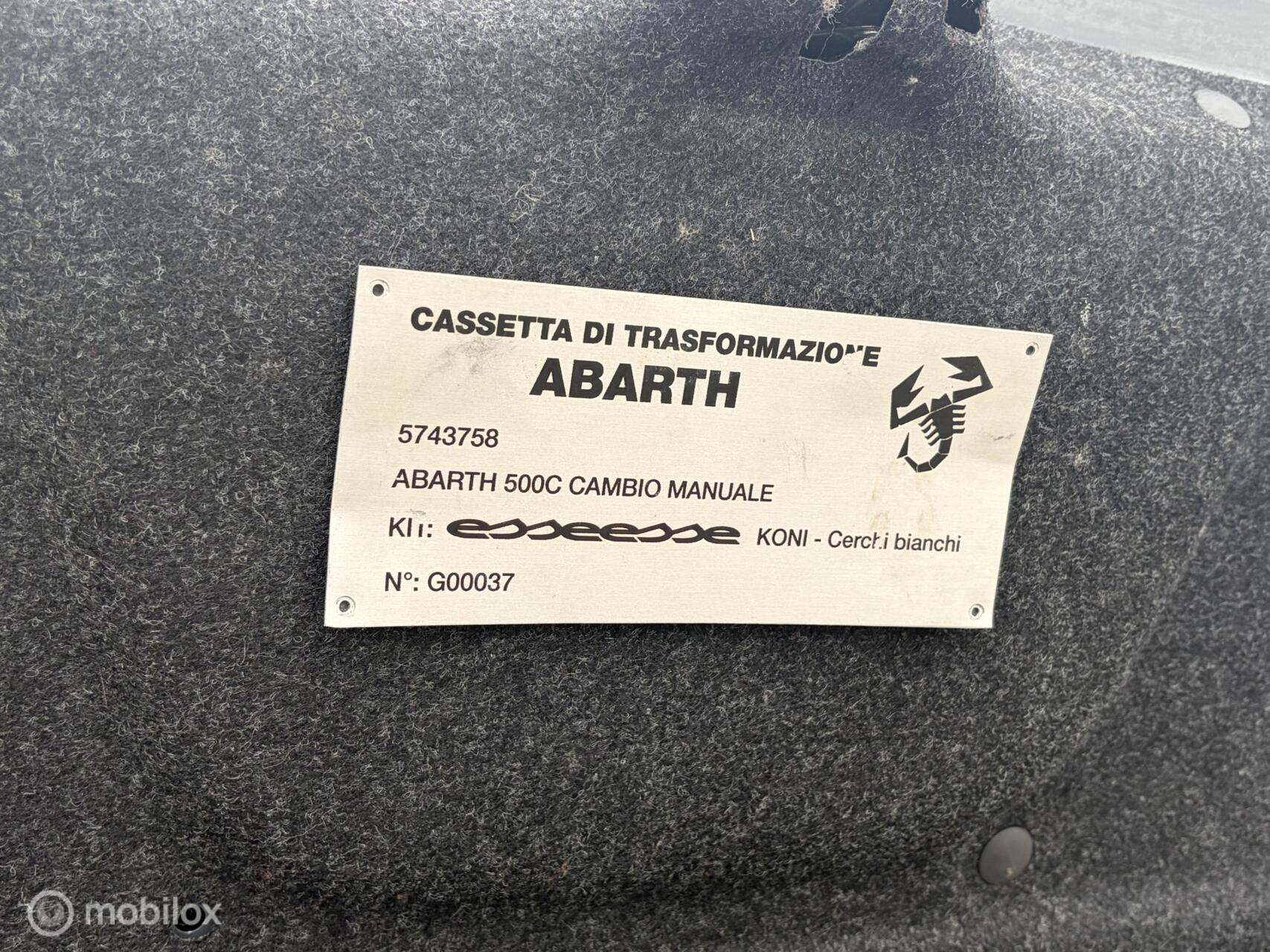 Foto van Fiat 500 Abarth