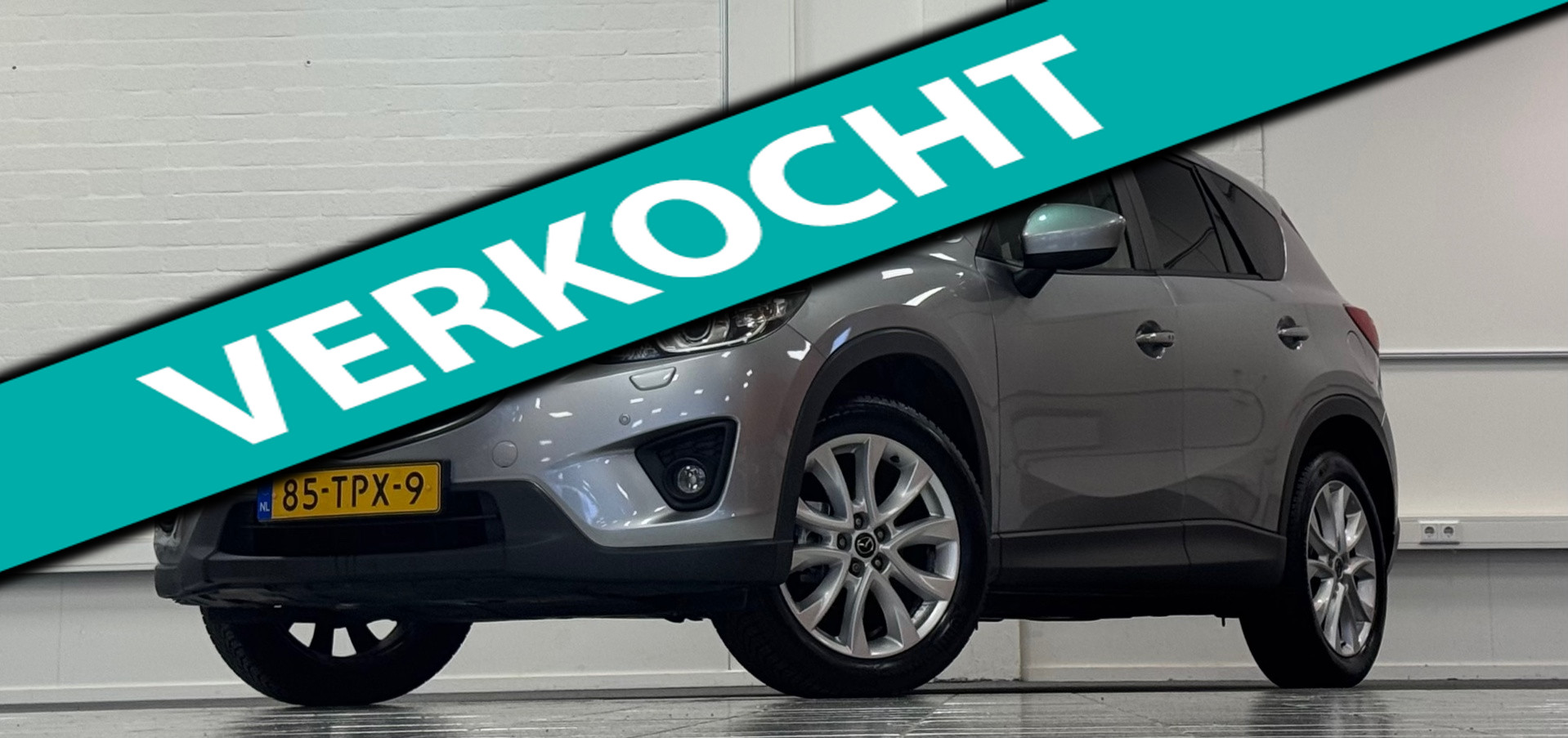 Mazda Mazda Cx-5 2.0i GT-M 4WD Automaat 2e Eigenaar Leer Xenon Navi Mooi! 2012 - voorkant