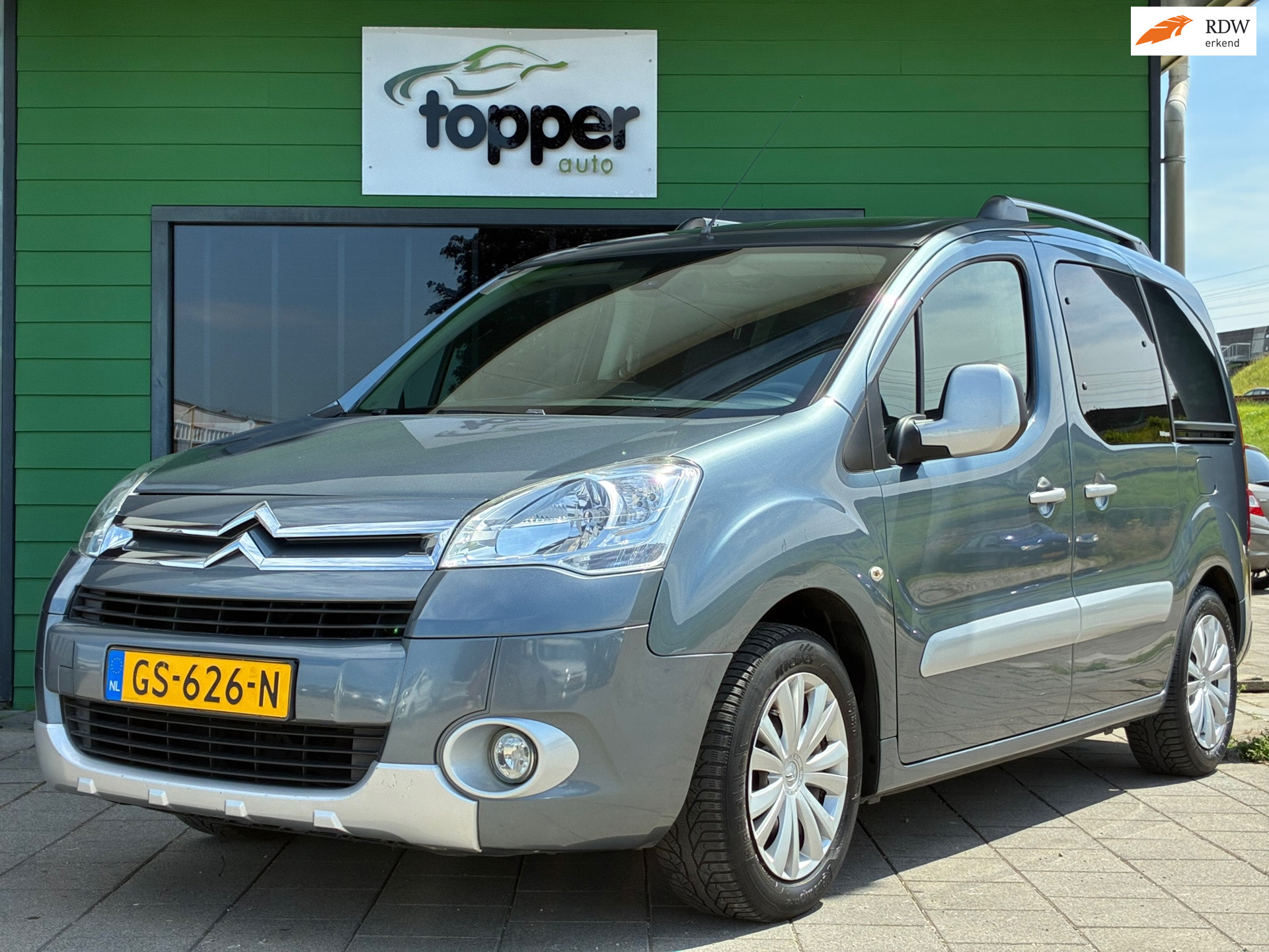 Citroen Berlingo 1.6 VTi Multispace|2e Eigenaar|Panoramadak|Airco|CruiseControl|Trekhaak 2011 - voorkant