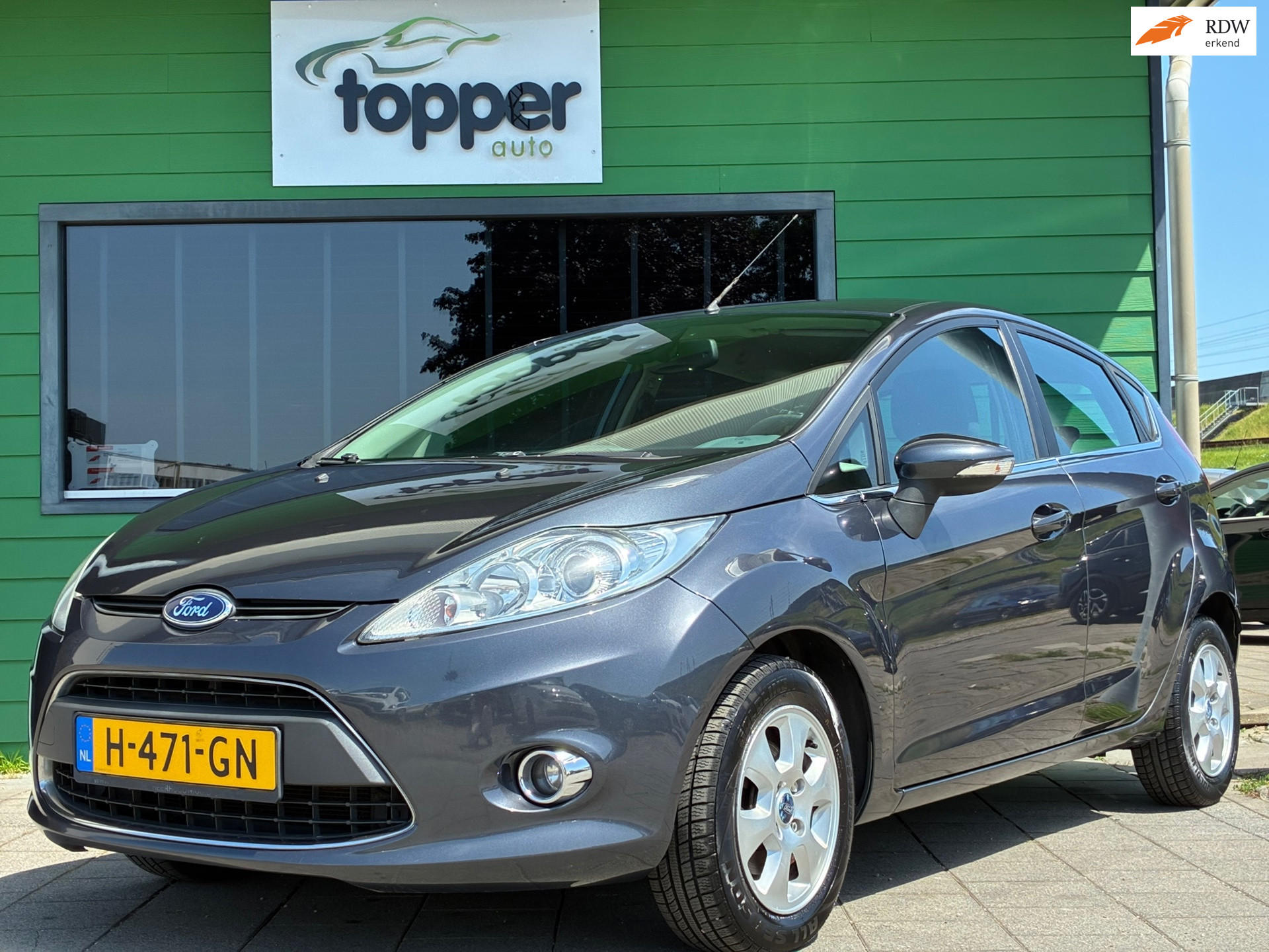 Ford Fiesta 1.25 Ghia|1e Eigenaar|Airco|Elektr.ramen|5-Deurs 2009 - voorkant