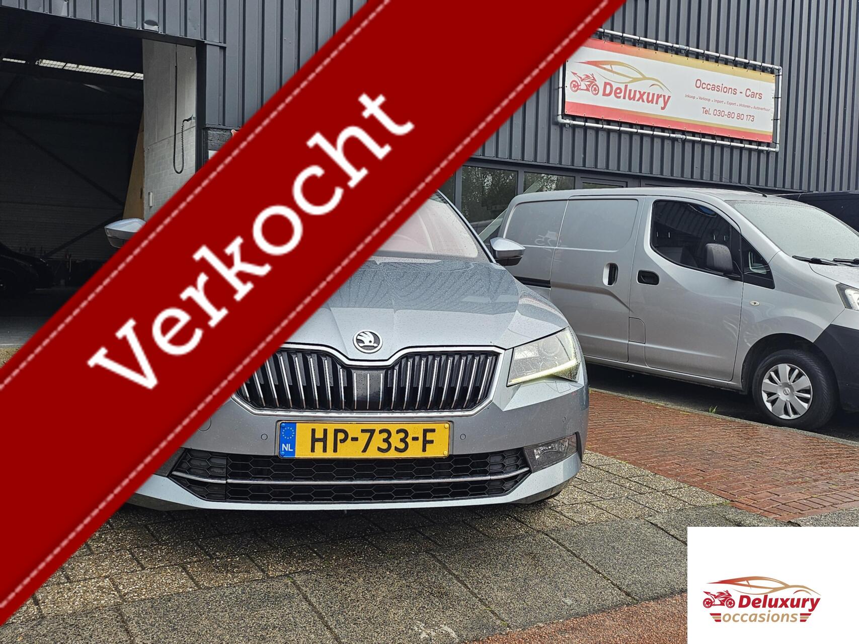 Skoda Superb 2.0 TDI Style Business Exportprijs |APK 2015 - voorkant