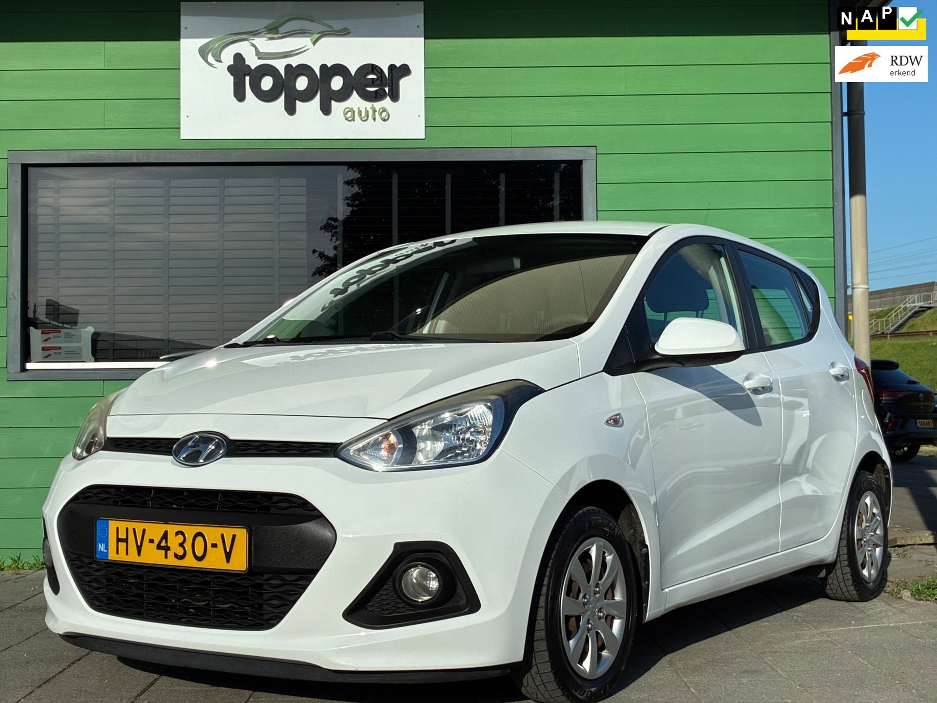 Hyundai I10 1.0i i-Motion Comfort| 2e Eigenaar | CruiseControl | ClimaTronic | 2016 - voorkant