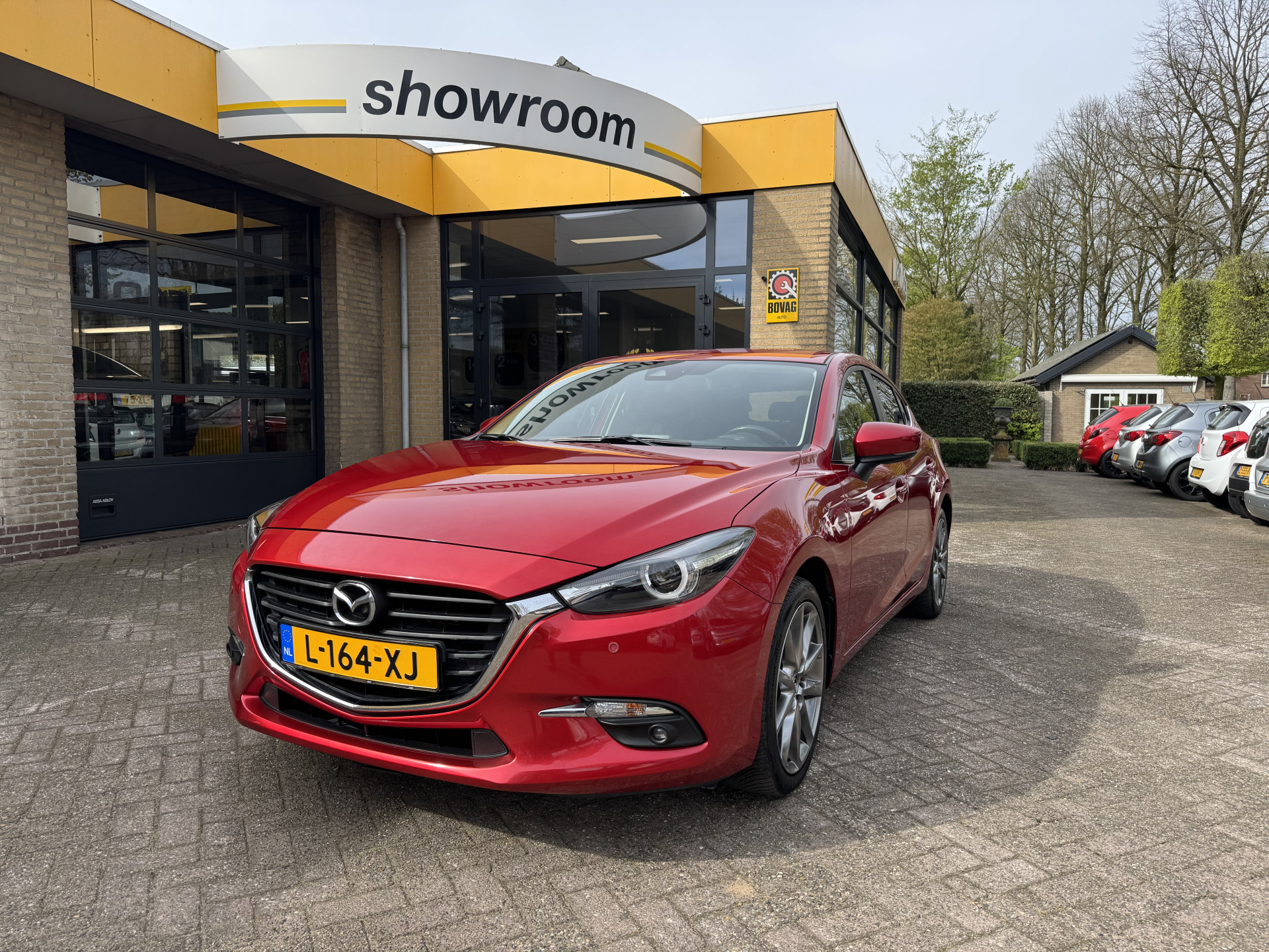 Mazda Mazda3 2.0 SkyActiv-G 120 SkyLease GT Climate Control Navi Camera Headup 2018 - voorkant