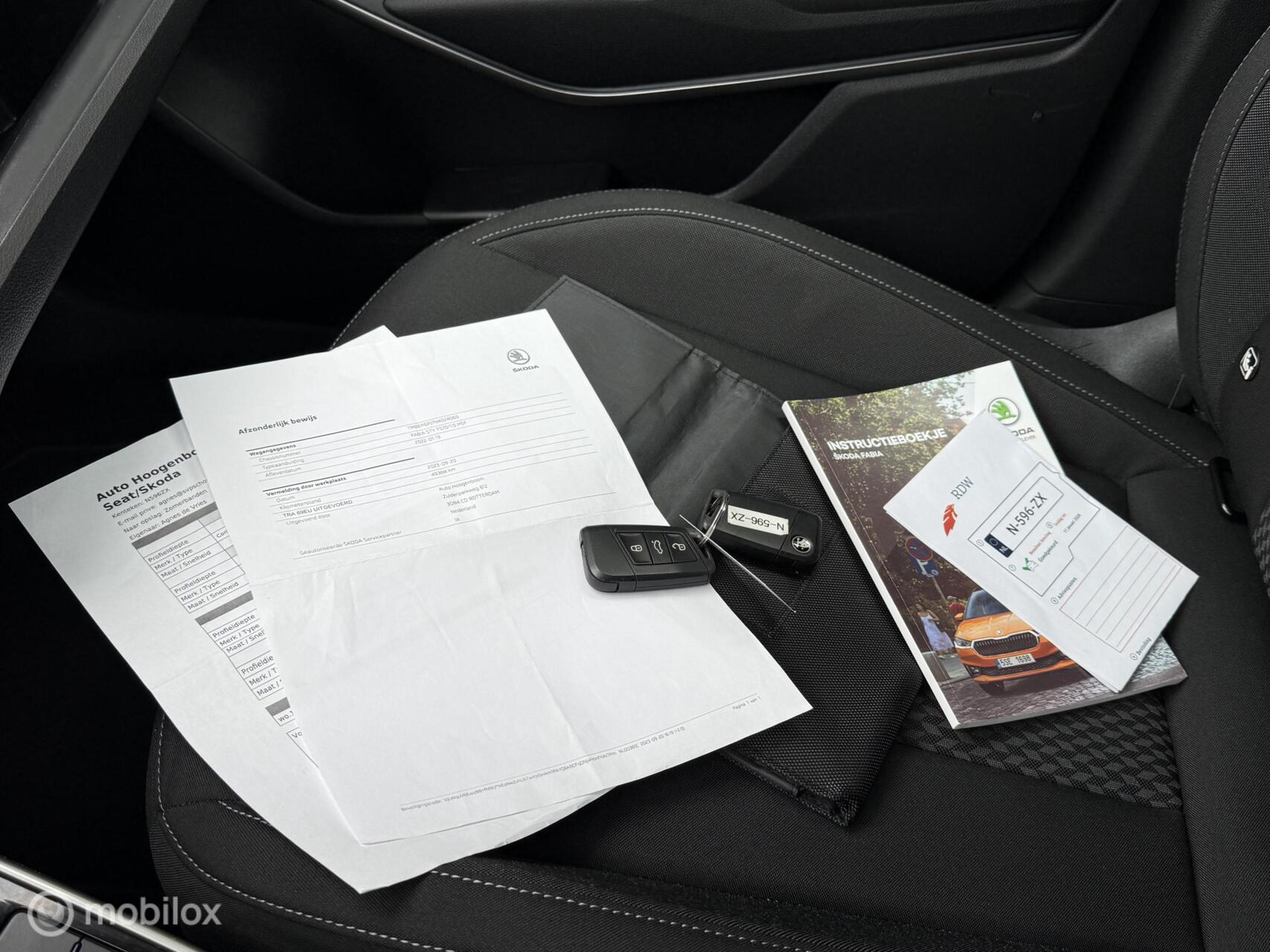 Foto van Skoda Fabia
