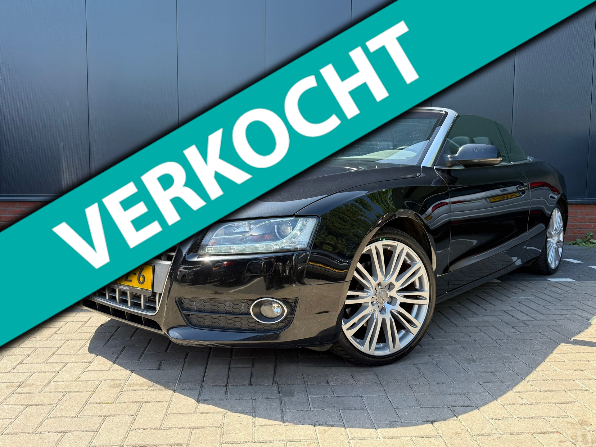 Audi Audi A5 Cabriolet 1.8 TFSI Pro Line S (12 mnd BOVAG garantie) 2010 - voorkant