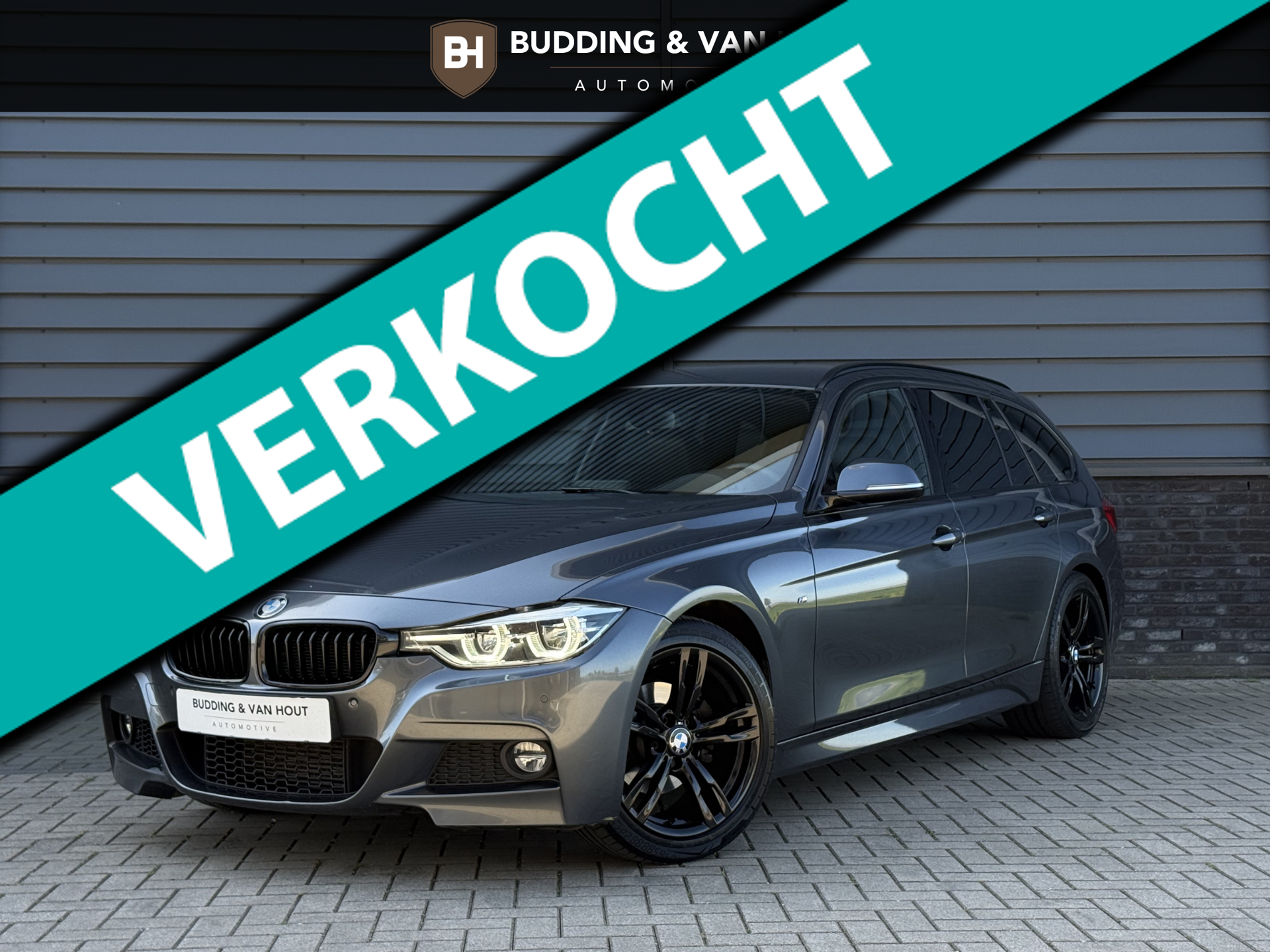 BMW 318i 318i High Executive M-Sport Trekhaak Apple Carplay Stoelverwarming Hifi Audio 2017 - voorkant