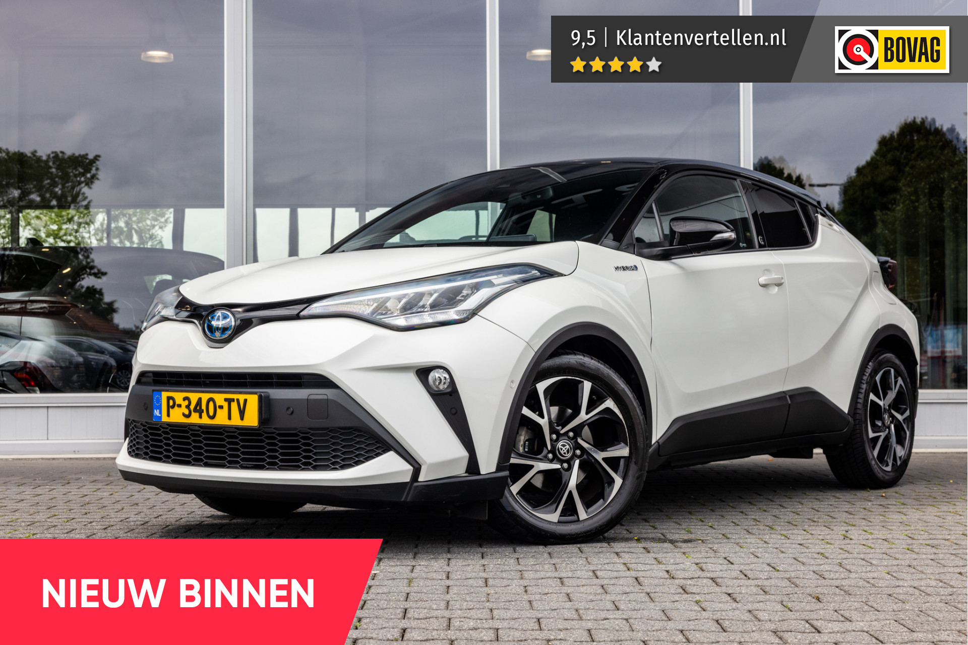 Toyota Toyota C-hr 2.0 Hybrid Style 2021 - voorkant