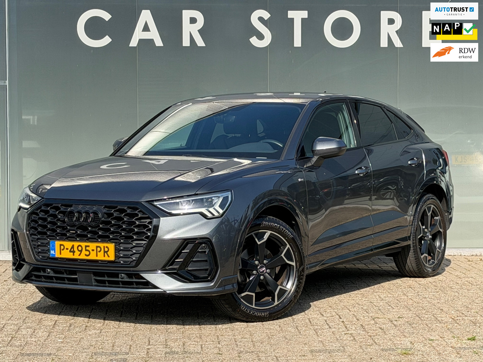 Audi Q3 Sportback 35 TFSI S LINE STOELVERW/VIRTUAL/PDC/NL AUTO 2022 - voorkant
