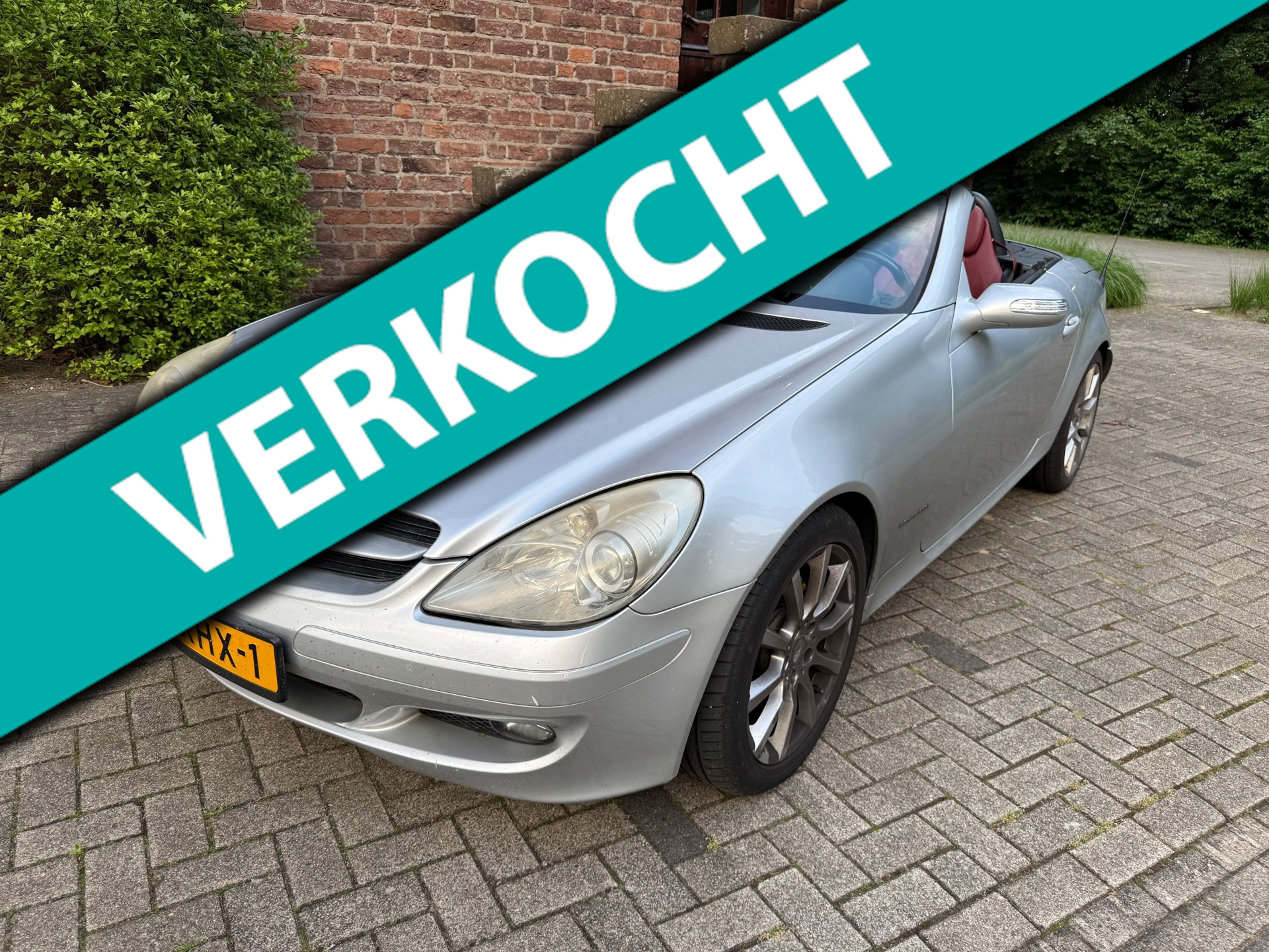 Mercedes-Benz SLK 200 Kompressor 200 K.Automaat Vol Opties Check Gauw 2004 - voorkant