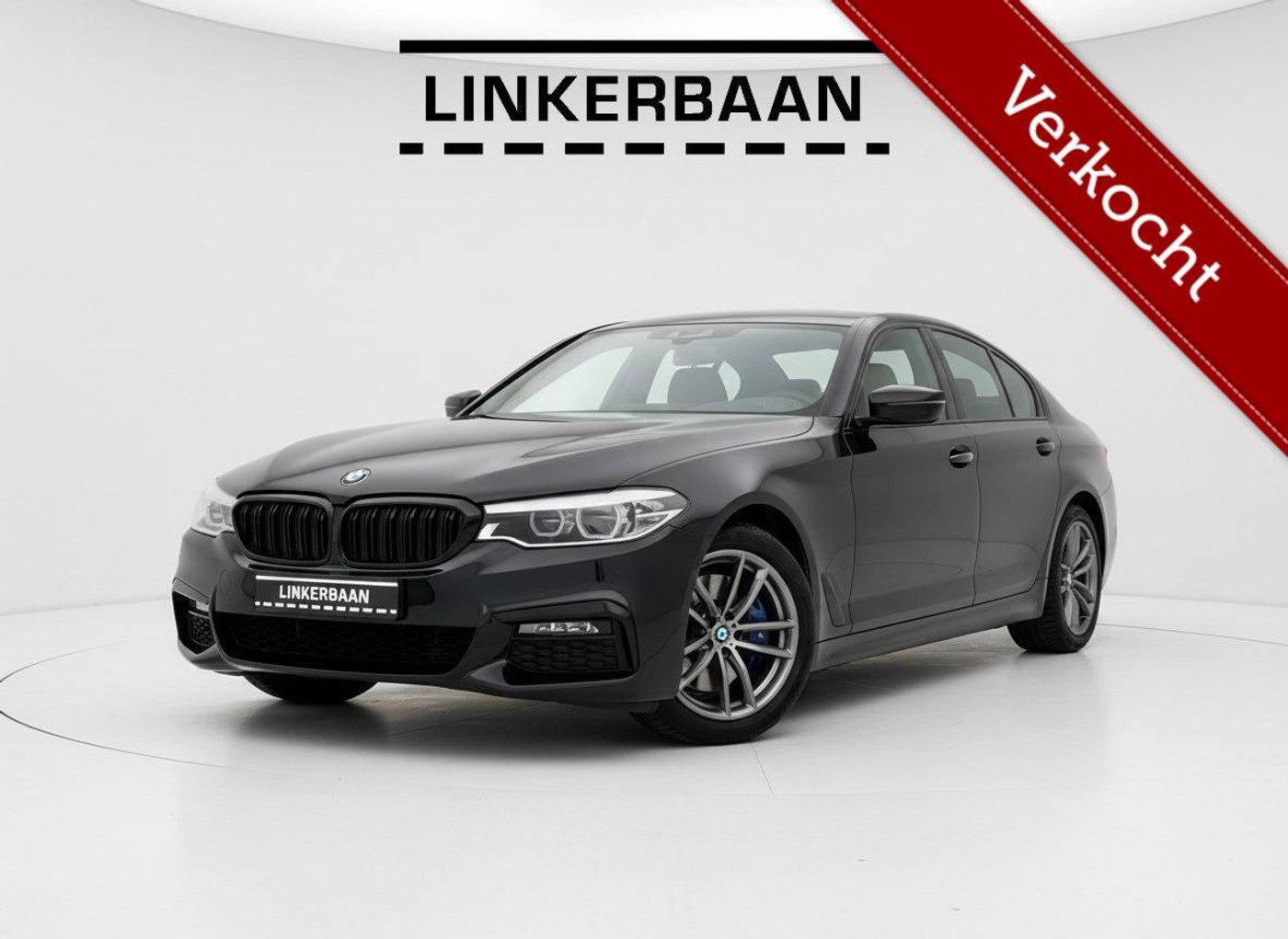 BMW 530e Iperformance 530e iPerformance | SOH 96% | M Sport | Schuifdak | Leder | LED | Camera | 18 inch | 2019 - voorkant