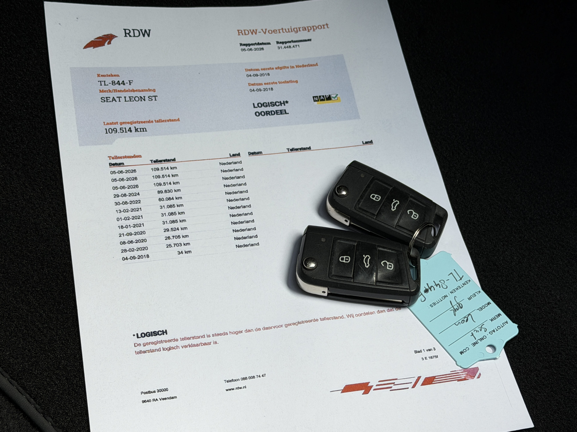 Foto van Seat Leon ST