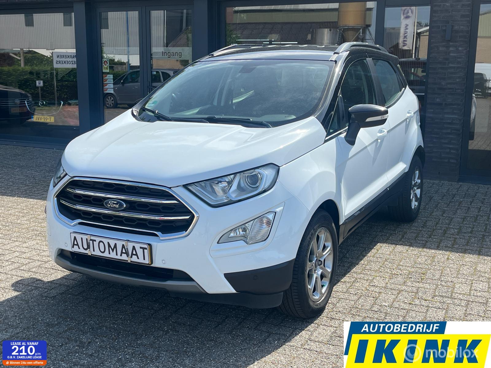 Ford Ecosport 1.0 EcoBoost ST-Line Black 2018 - voorkant