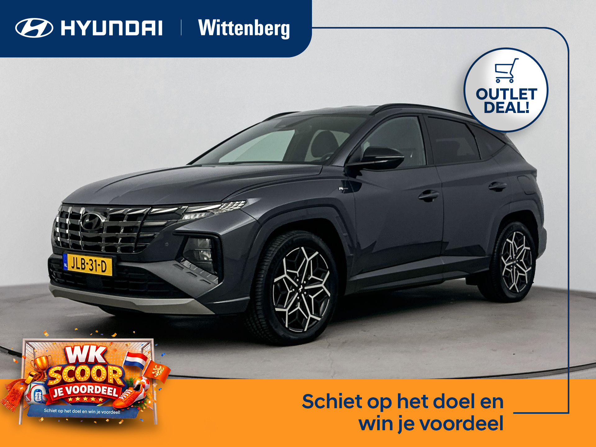 Hyundai Tucson 1.6 T-GDI PHEV N Line 4WD 2022 - voorkant
