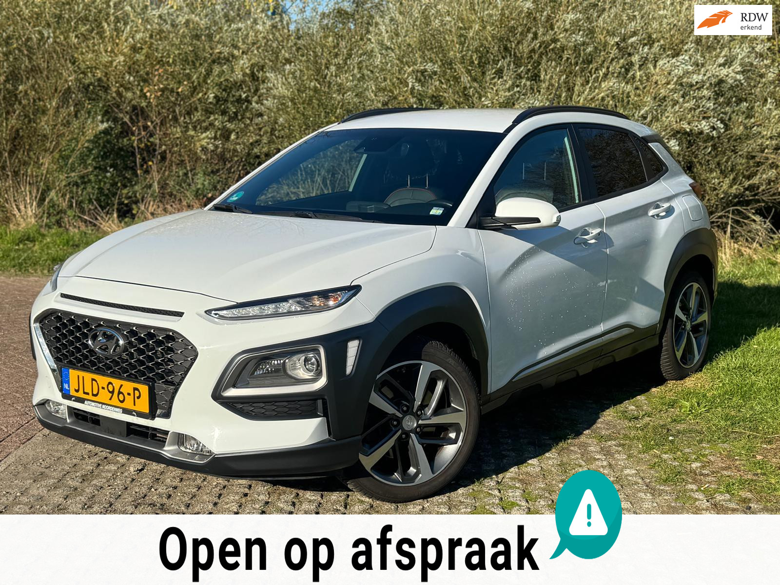 Hyundai Kona 1.6 T-GDI Premium 1E EIG. / AUTOMAAT / LED 2017 - voorkant