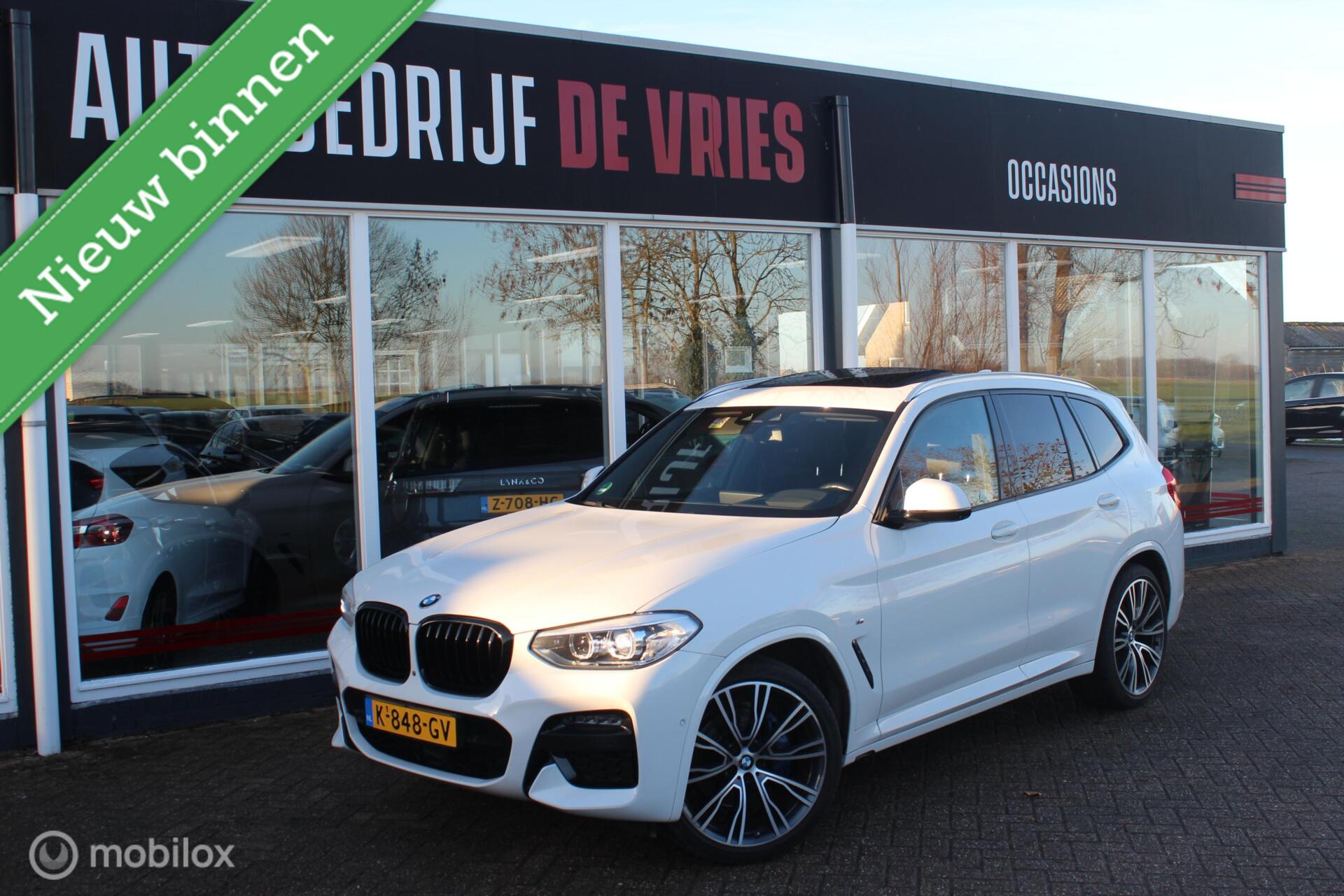 BMW X3 Xdrive30i xDrive30i M-Sport Pano/HUD/21Inch/ACC/Camera360/Leder 2020 - voorkant