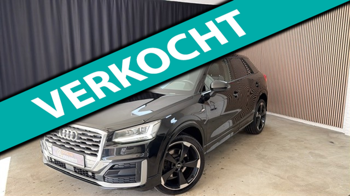 Audi Q2 1.4 TFSI 3x S Line voll. Pano/Cam/Automaat/ sfeer/ drive select! 2017 - voorkant