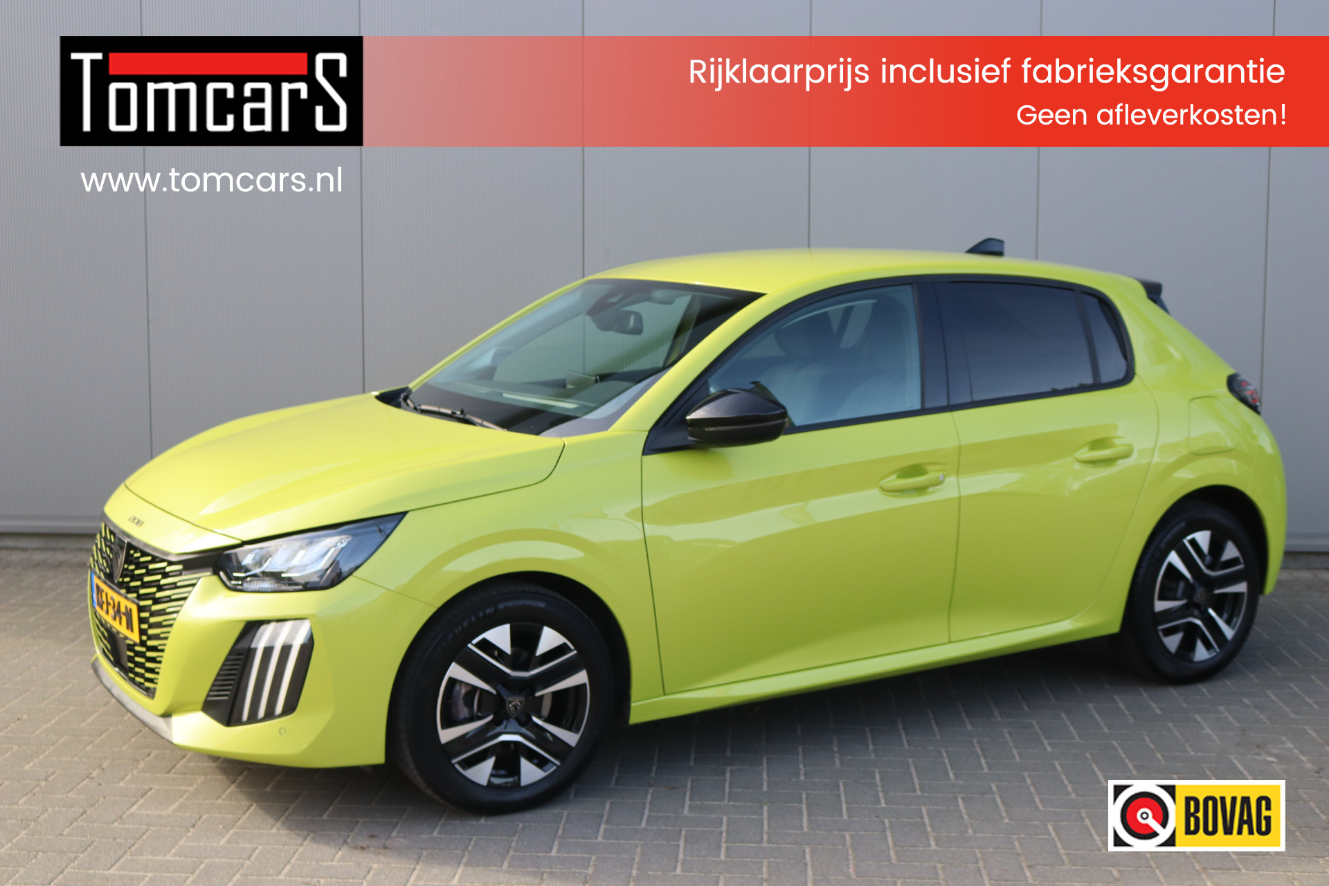 Peugeot 208 1.2 PureT. 100PK Allure Carplay-android/Parkeerhulp/Cruise-control 2025 - voorkant