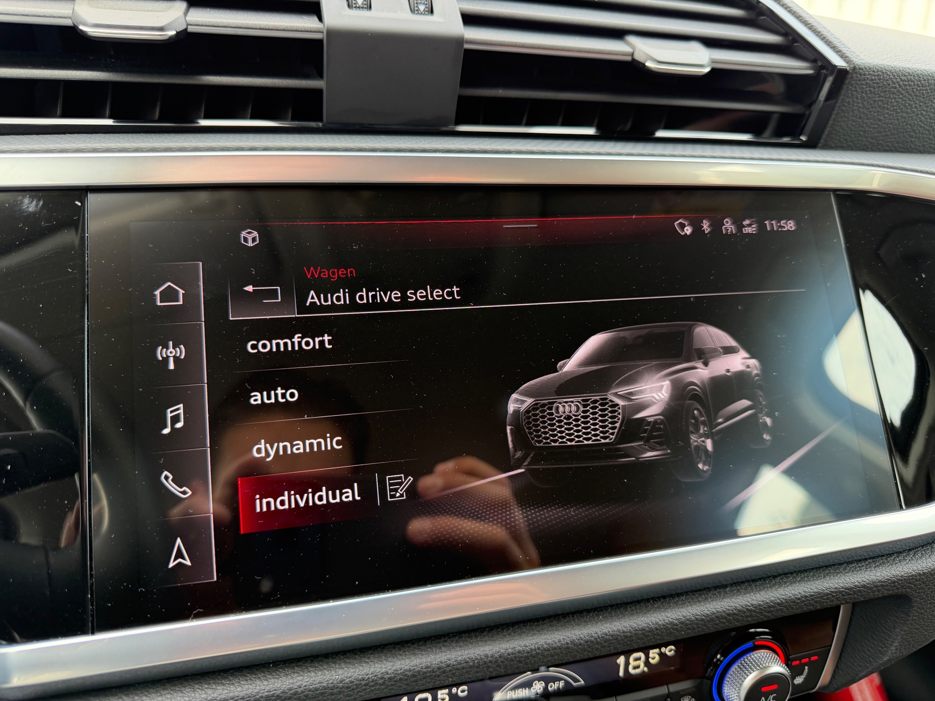 Foto van Audi Q3 Sportback