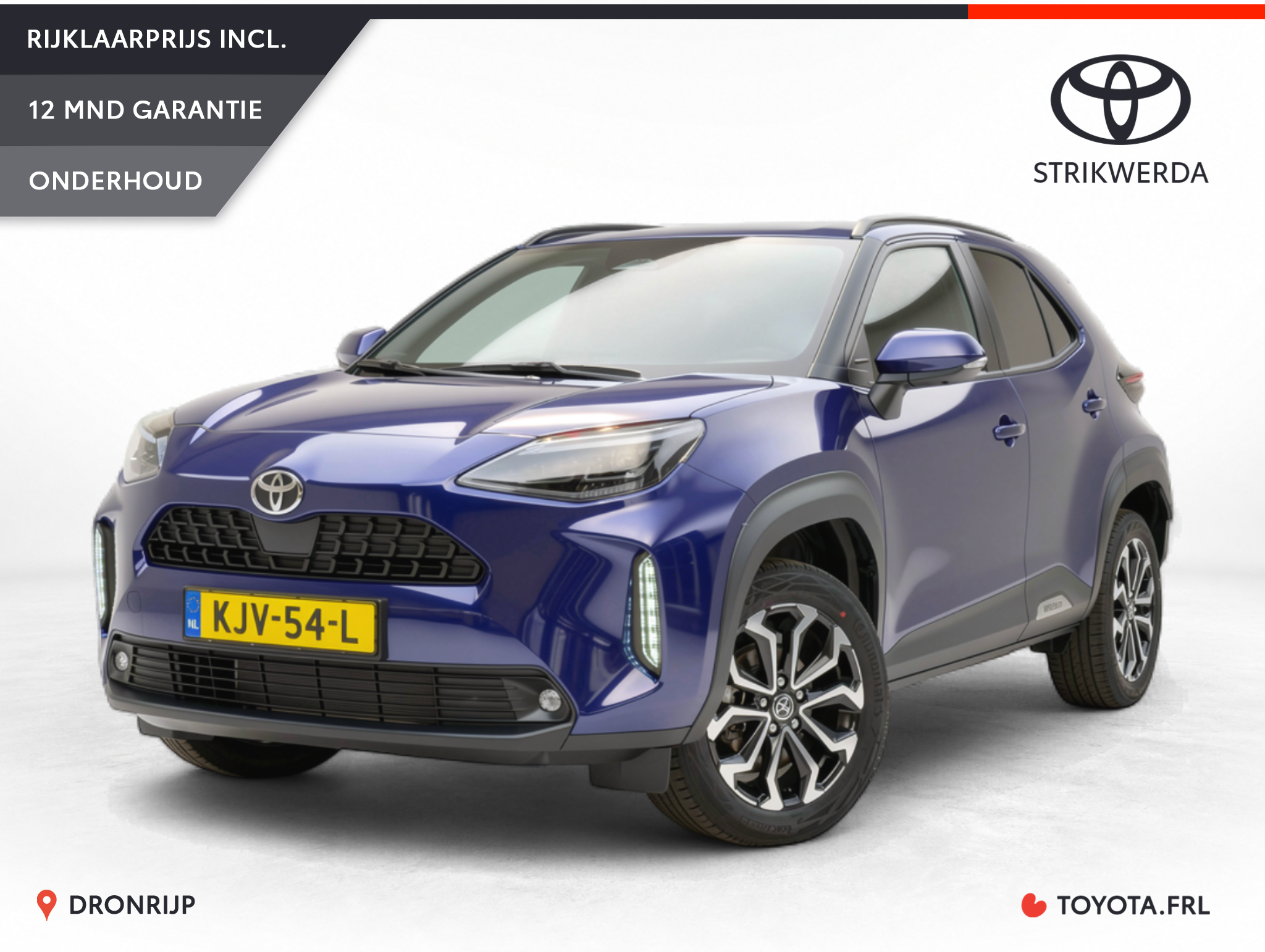 Toyota Toyota Yaris Cross 1.5 Hybrid 115 Dynamic Plus 2025 - voorkant