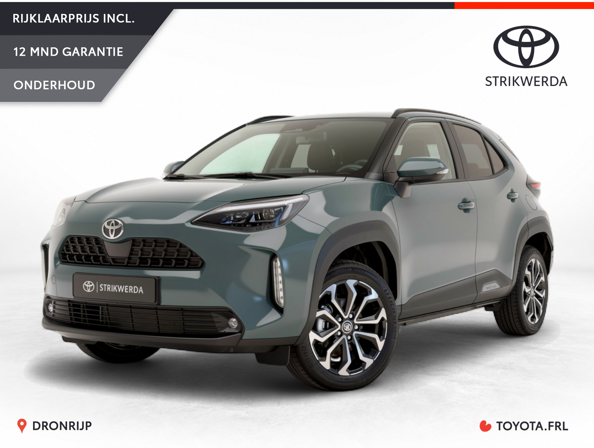 Toyota Yaris Cross 1.5 Hybrid 115 Dynamic 2025 - voorkant