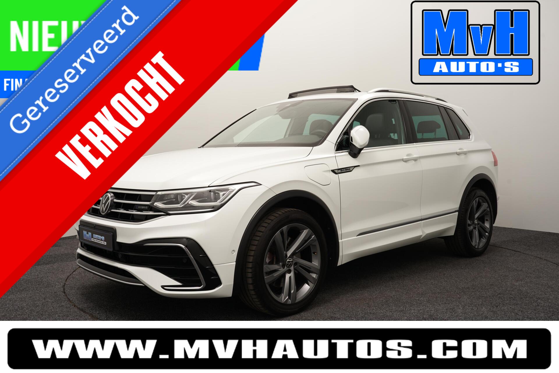 Volkswagen Tiguan 1.4 TSI eHybrid R-Line|PANO|STOEL/STUUR.VERW 2023 - voorkant