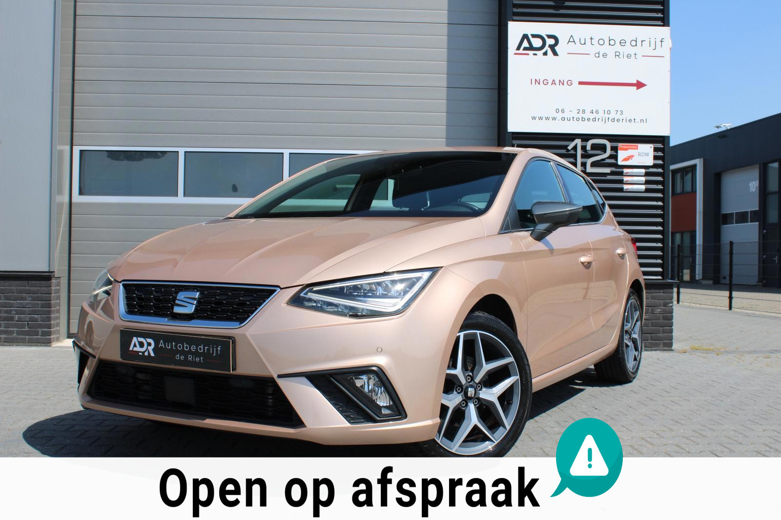 Seat Ibiza 1.0 TSI 116PK EXCELLENCE/LED/CAMERA/BEATS/CRUISE/AIRCO/17''/VOLL 2017 - voorkant