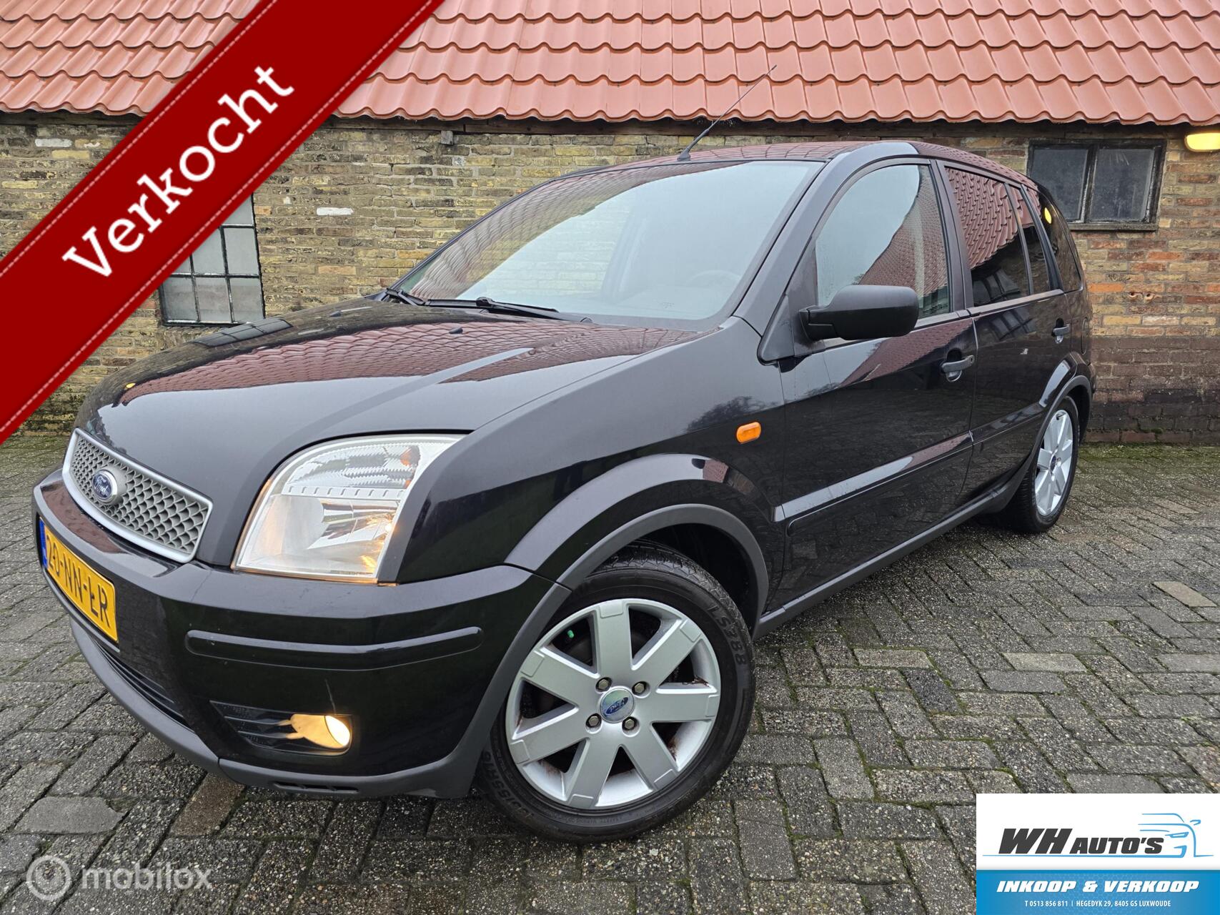 Ford Fusion 1.6-16V Fusion+ voorruit verw. Privat glass 2004 - voorkant