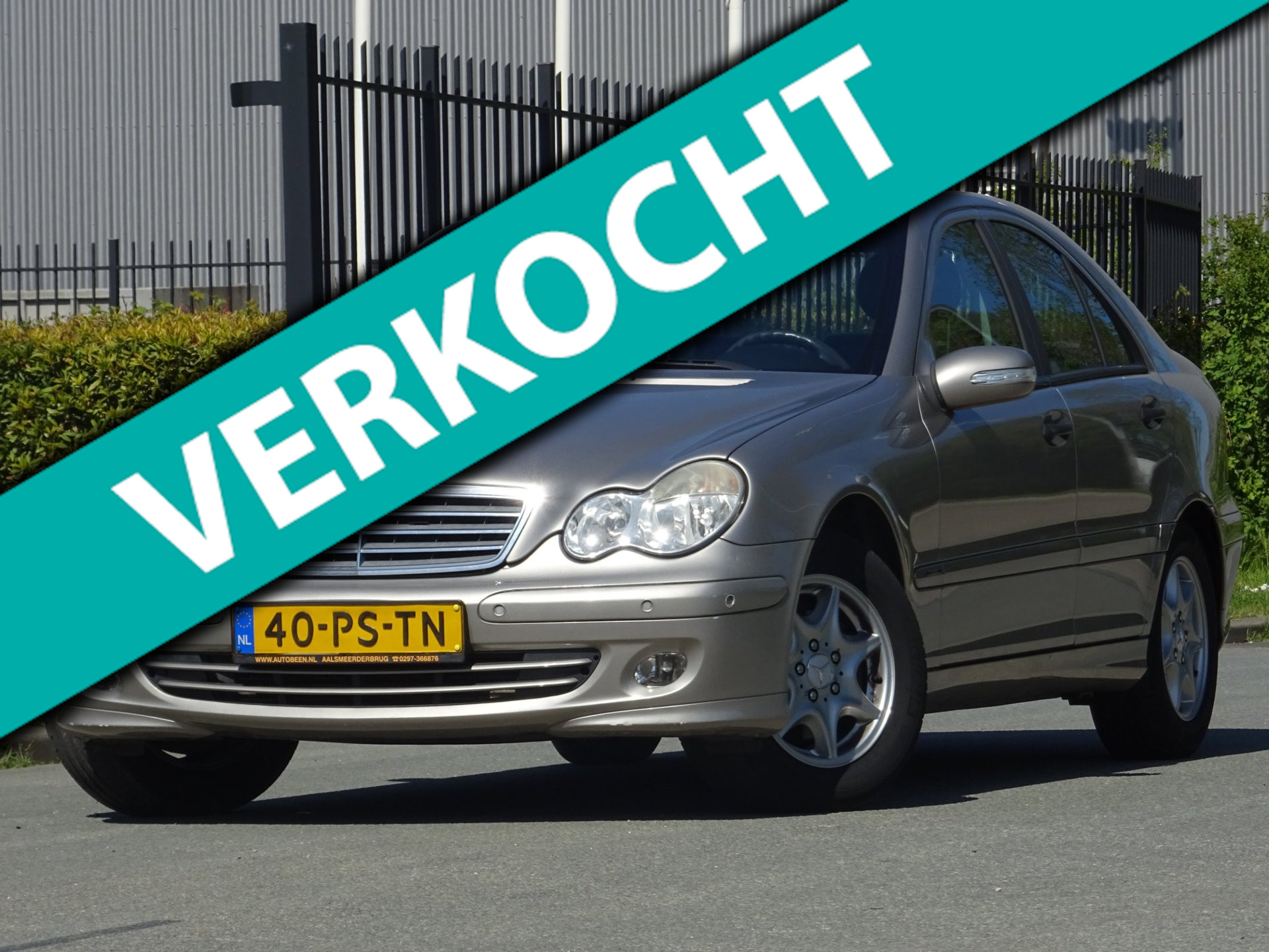 Mercedes-Benz C 180 Kompressor 180 K. Classic AUT. NAP/LEER/NAVI/PDC 2004 - voorkant