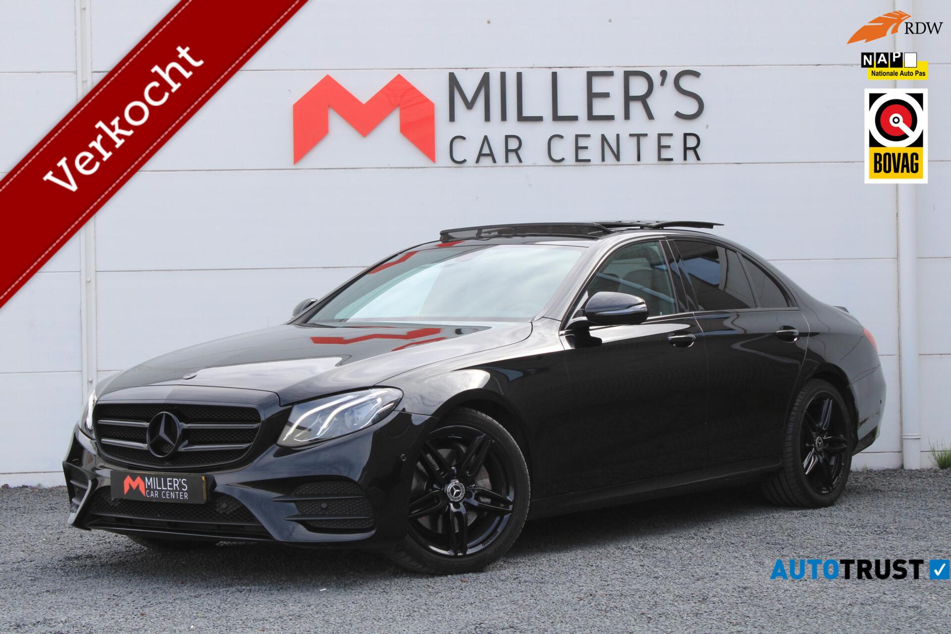 Mercedes-Benz E 200 200 Business Solution AMG Pano Sfeerverlichting 2017 - voorkant