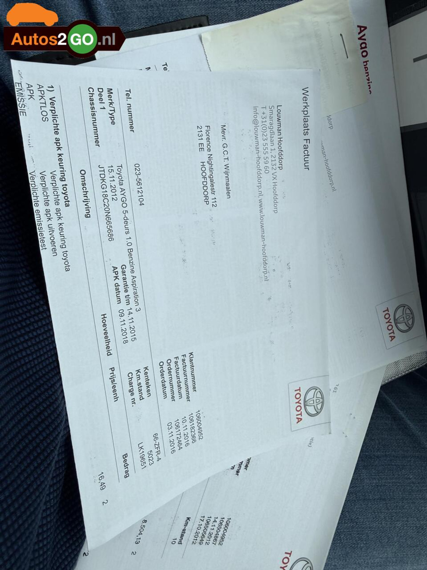 Foto van Toyota Toyota Aygo