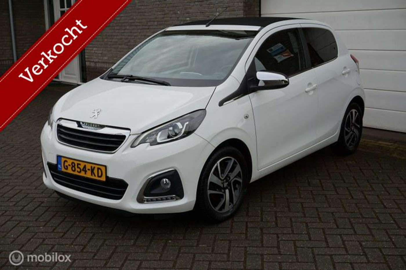 Peugeot 108 1.0 e-VTi Allure TOP! LAGE KM-STAND!!! 2019 - voorkant