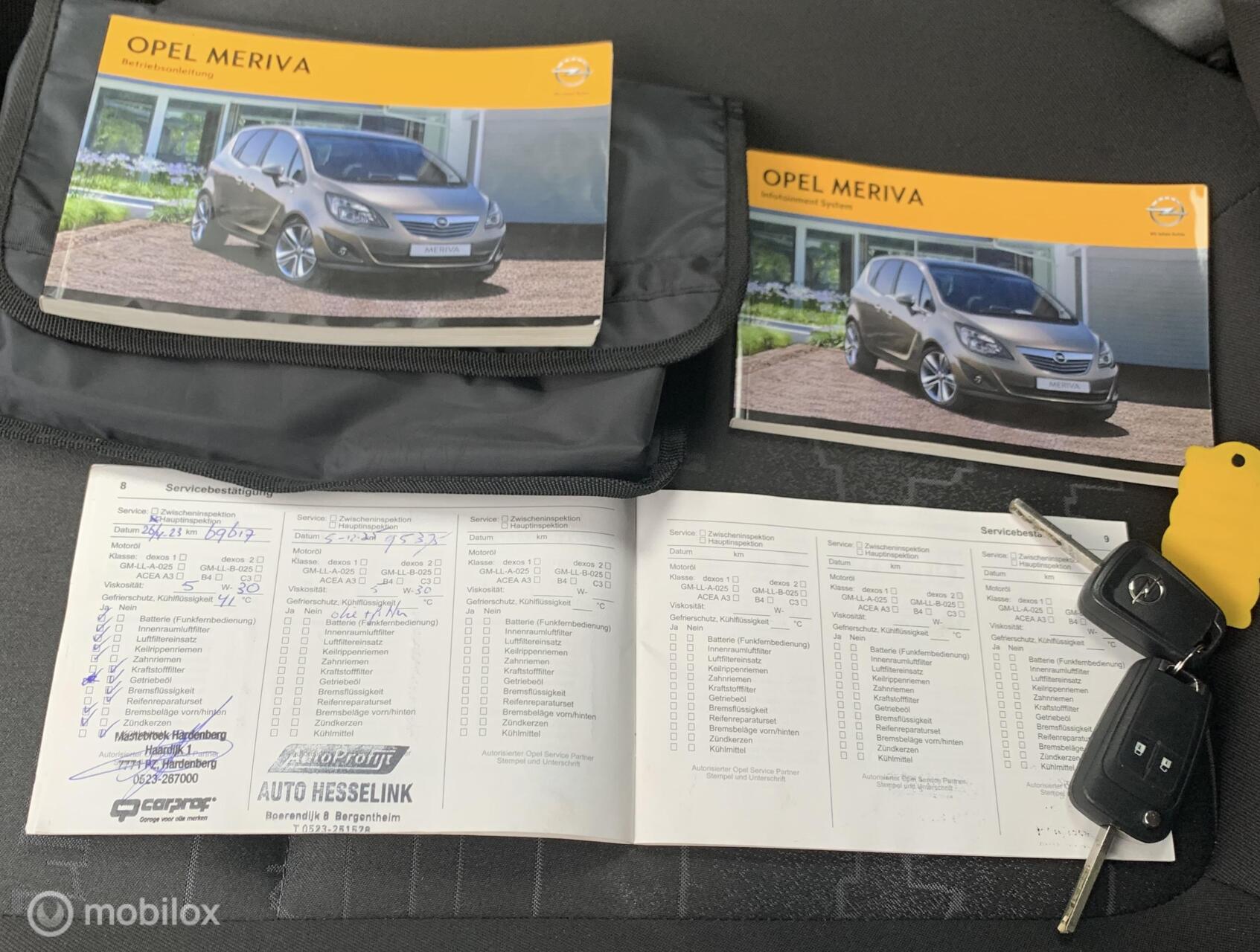 Foto van Opel Meriva