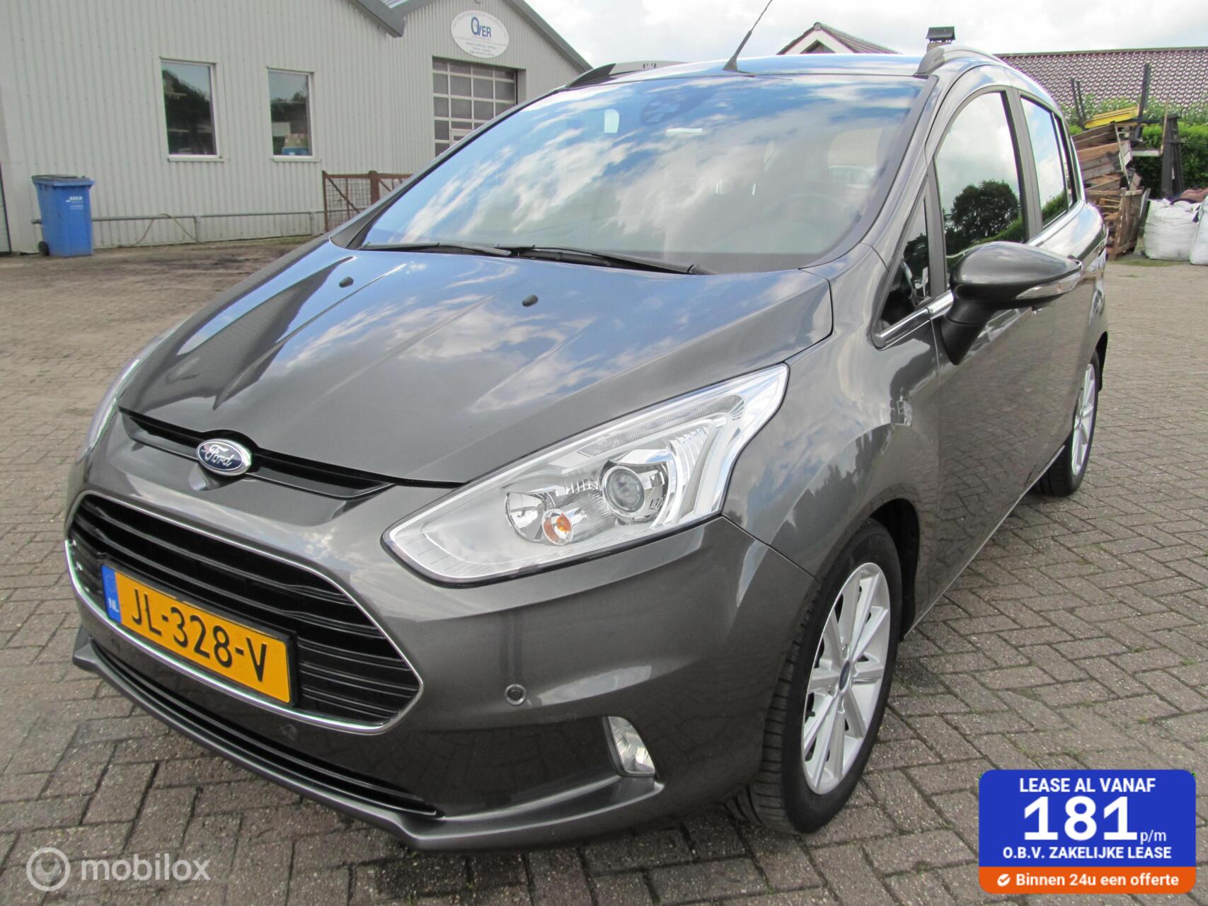 Ford B-max 1.0 EcoBoost Titanium, origineel NL auto met NAP! 2016 - voorkant