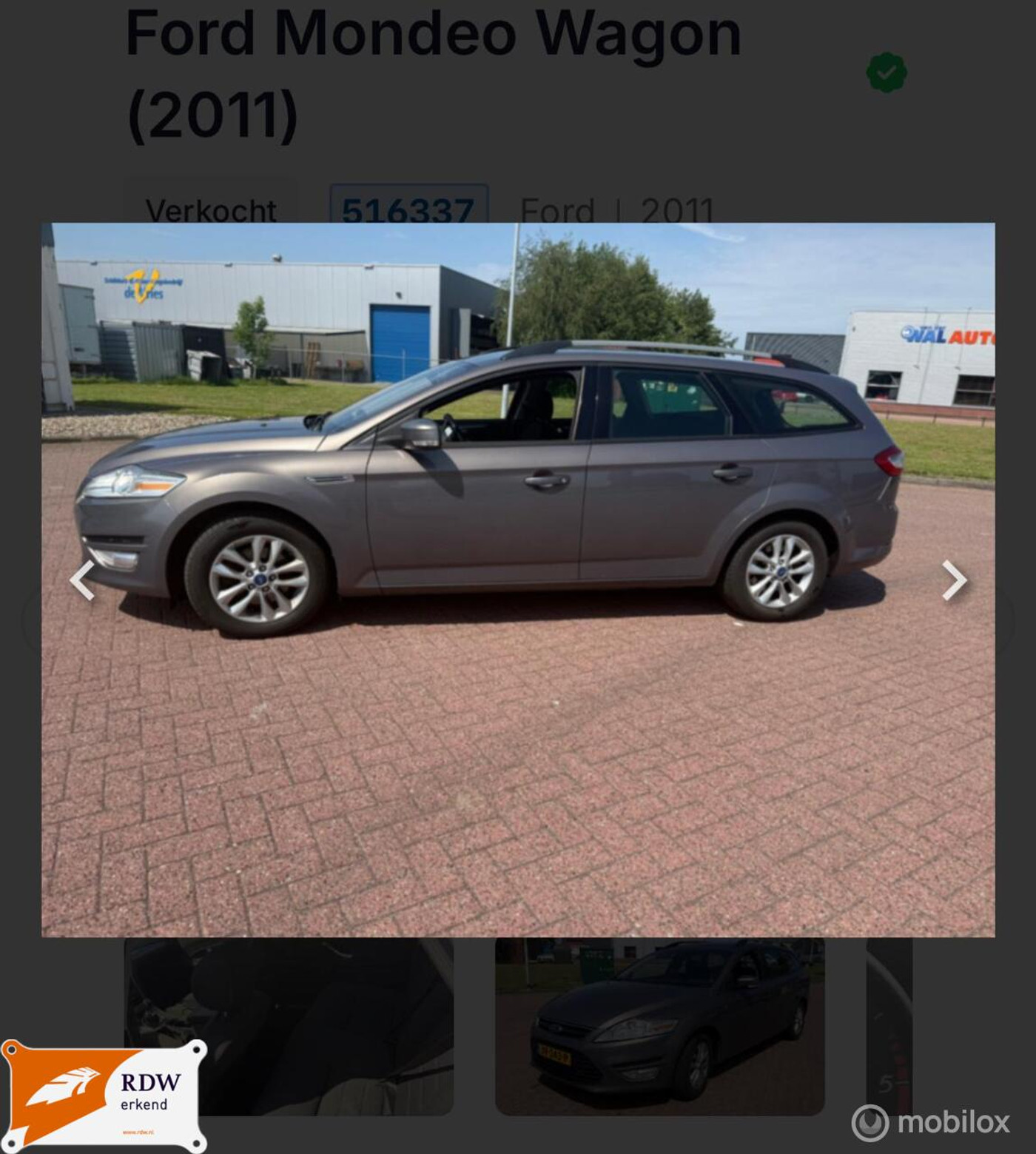 Foto van FORD MONDEO