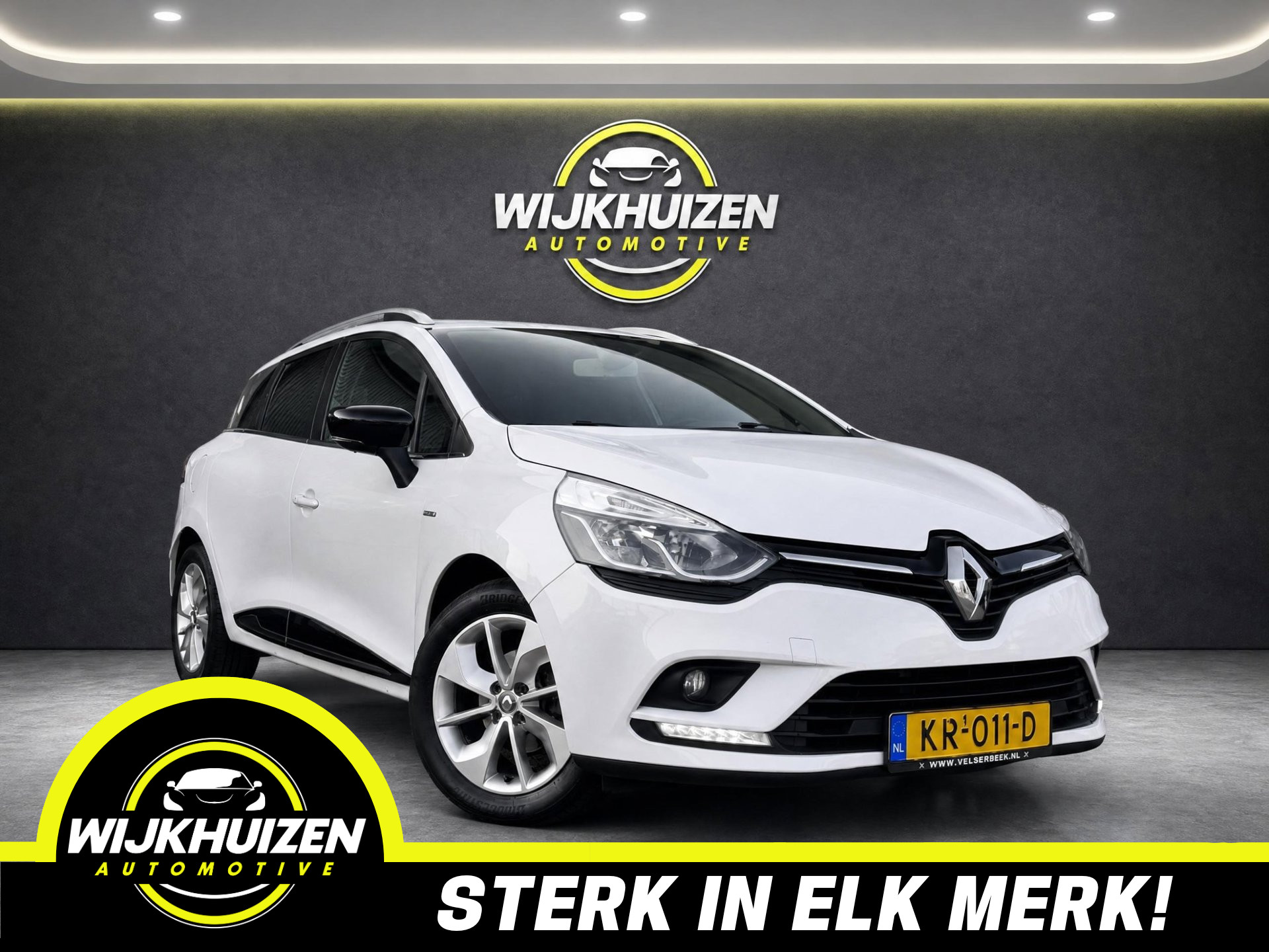 Renault Clio 0.9 TCe Limited met Climate !!! Navigatie !!! Cruise !!! Nap !!! 2016 - voorkant
