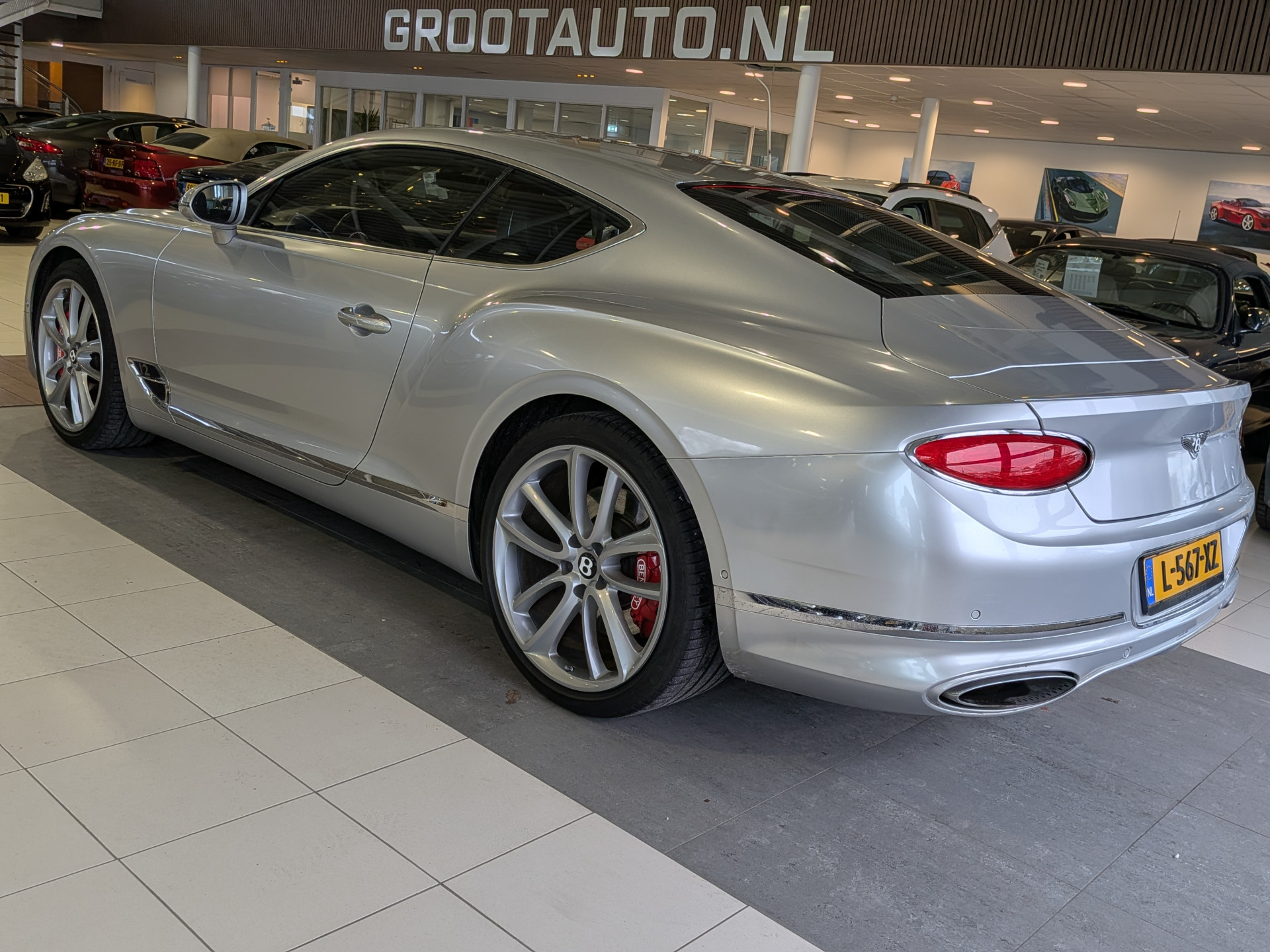 Foto van Bentley Continental GT