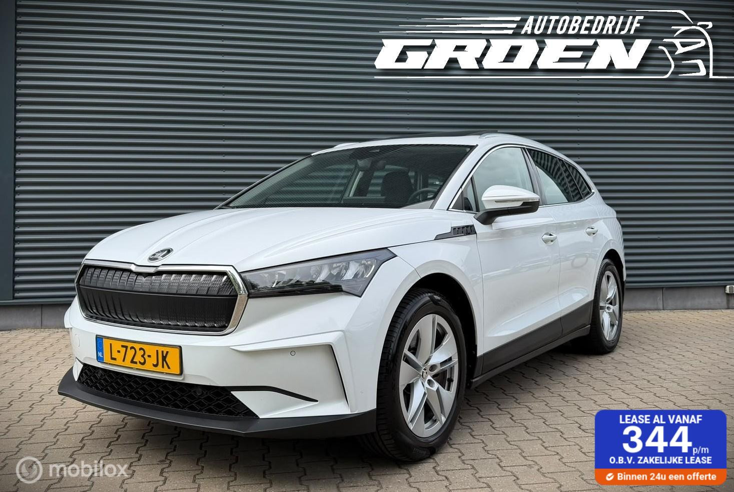Skoda Enyaq 80 80|Warmtepomp|Panoramadak|ACC|Camera 2021 - voorkant