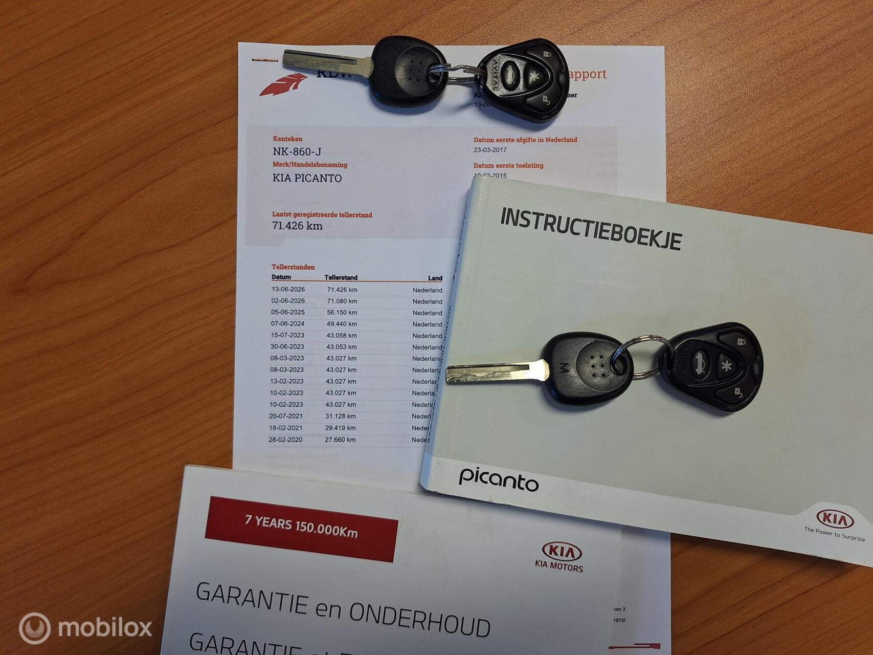 Foto van Kia Picanto