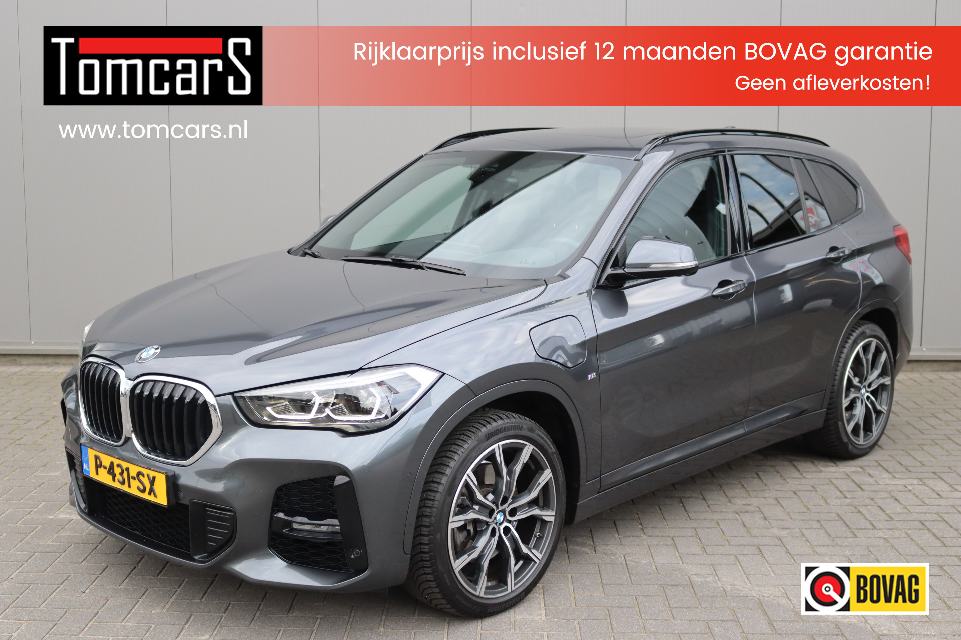BMW X1 Xdrive25e xDrive25e PHEV High Executive M-Sport/Trekhaak/Pano-dak/Camera/Harman-Kardon 2021 - voorkant